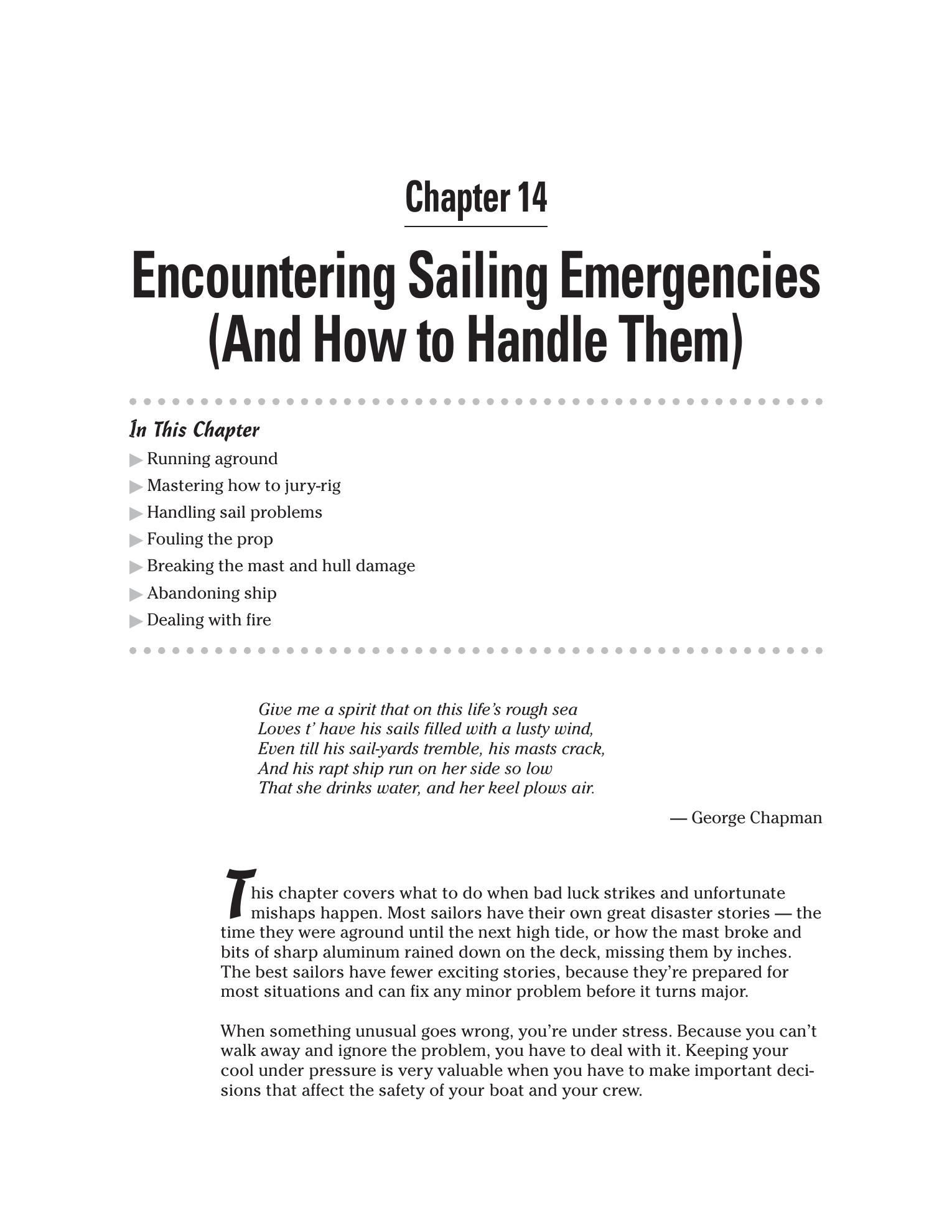 Sailing For Dummies — страница 305