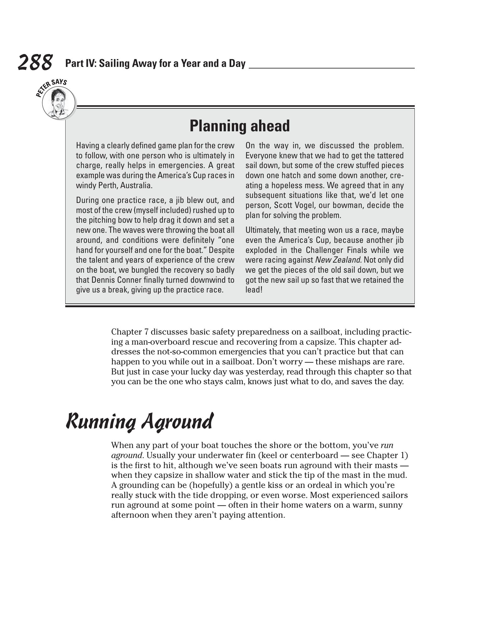 Sailing For Dummies — страница 306