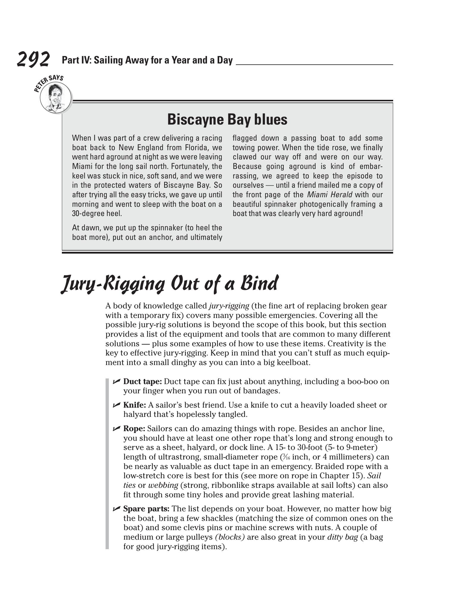 Sailing For Dummies — страница 310