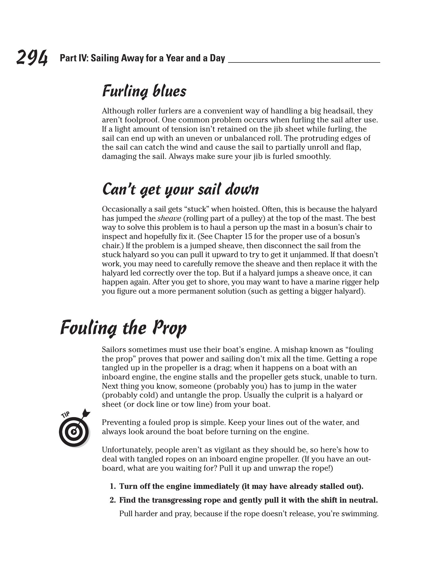 Sailing For Dummies — страница 312