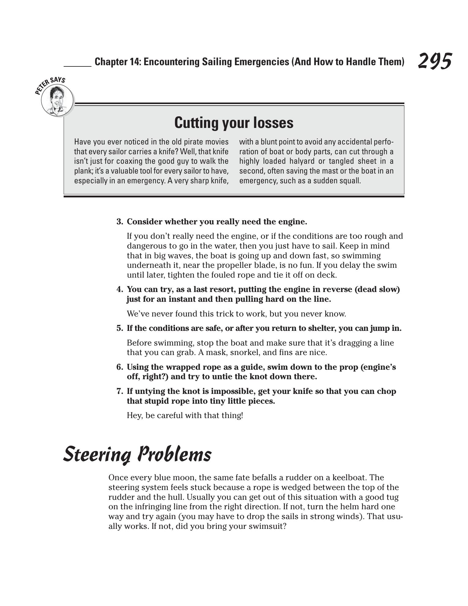 Sailing For Dummies — страница 313