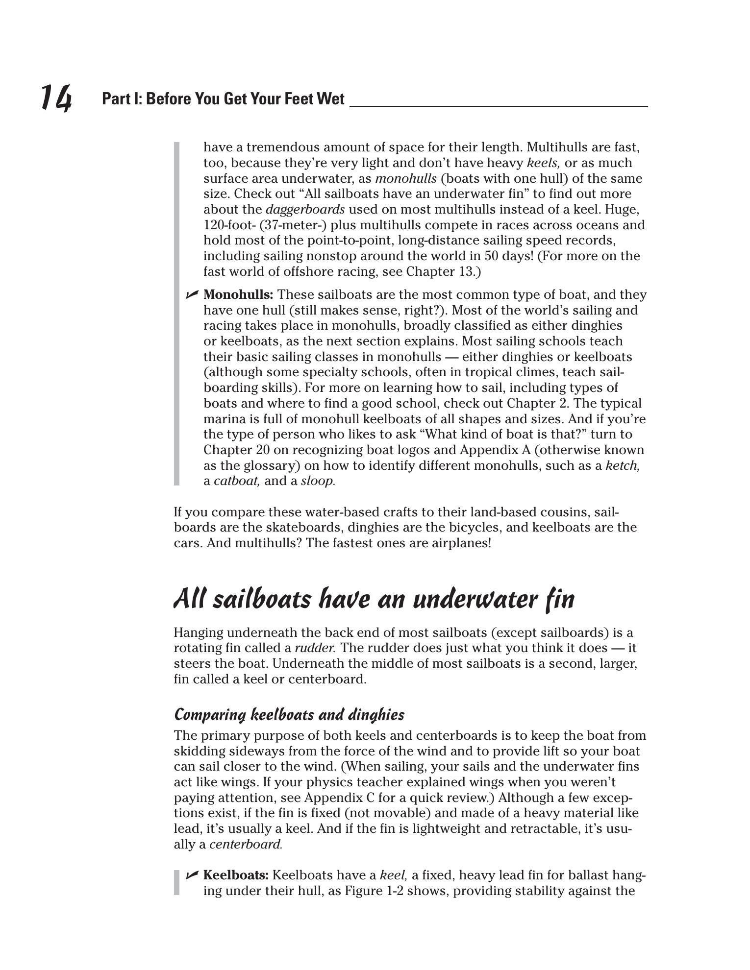 Sailing For Dummies — страница 32