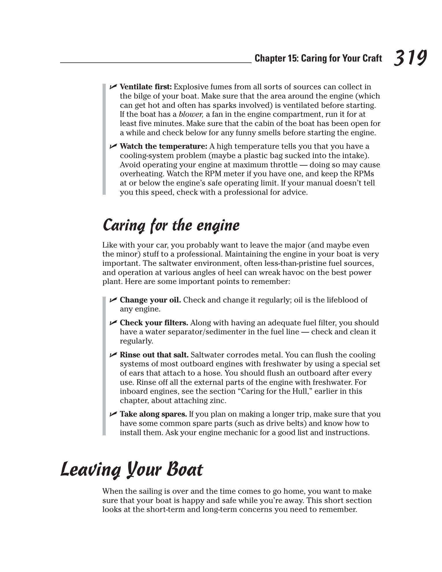 Sailing For Dummies — страница 337