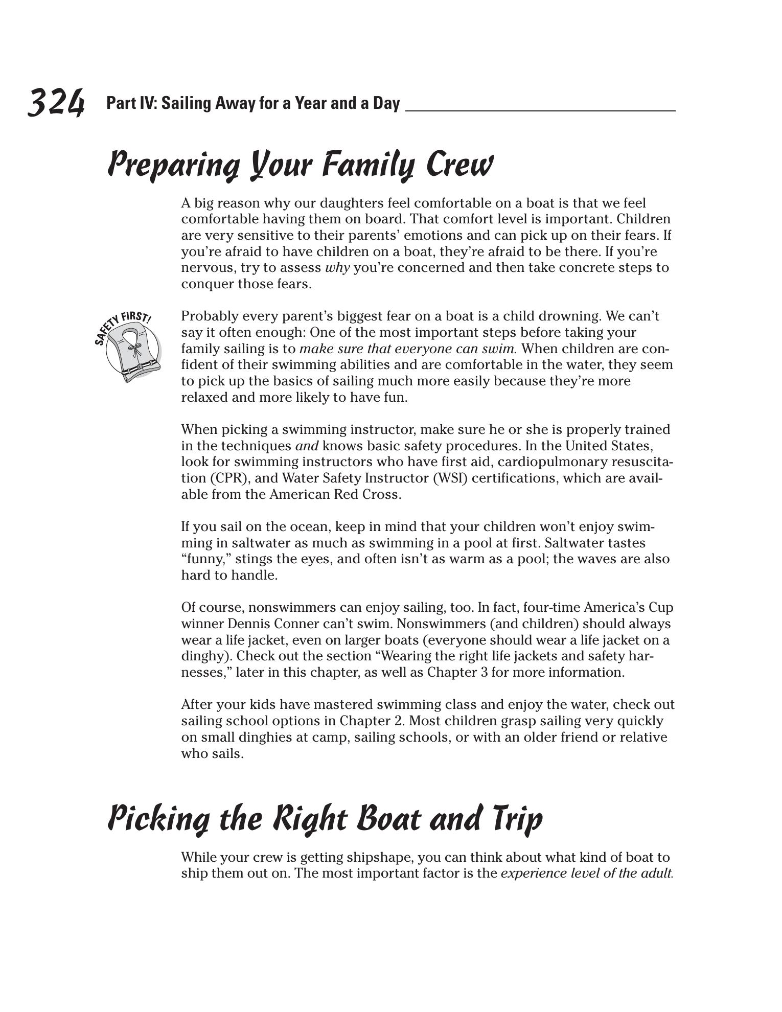 Sailing For Dummies — страница 342