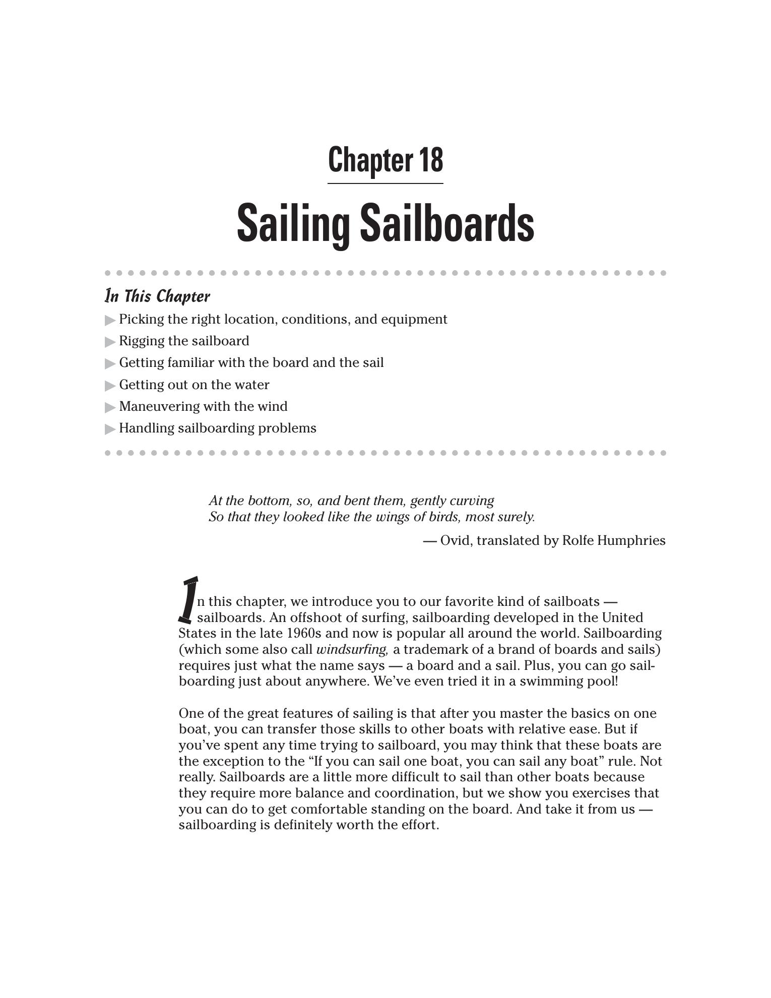 Sailing For Dummies — страница 365