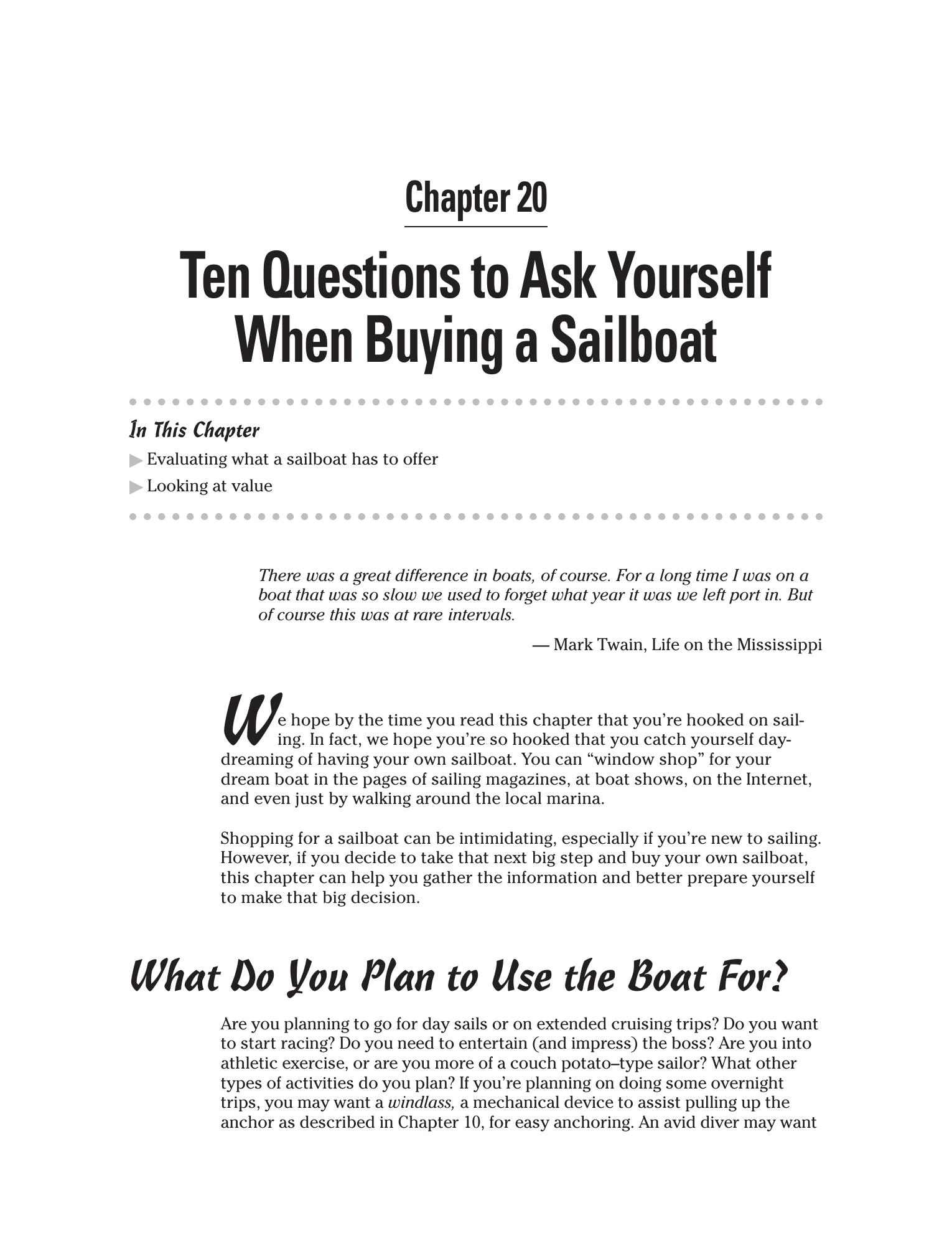 Sailing For Dummies — страница 393