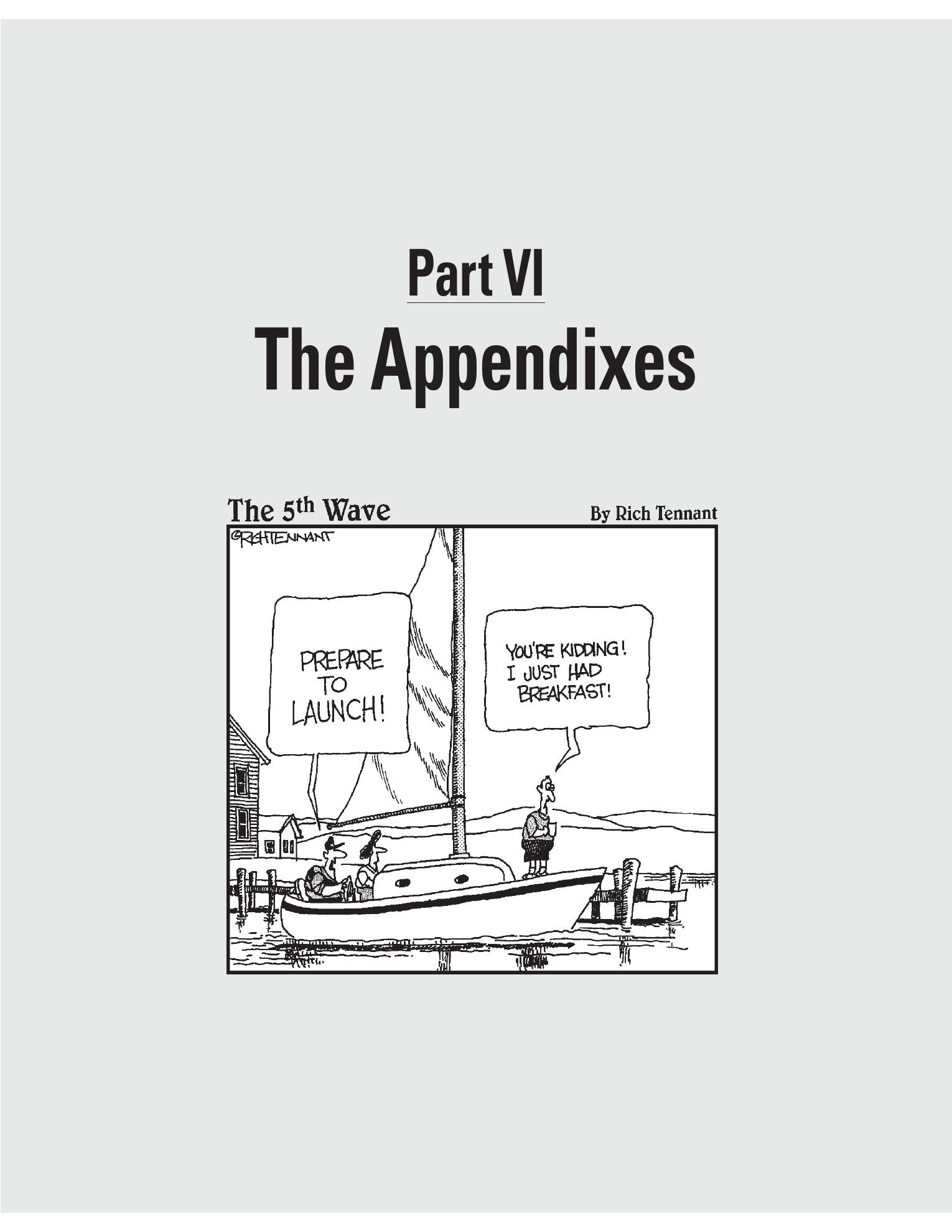 Sailing For Dummies — страница 399