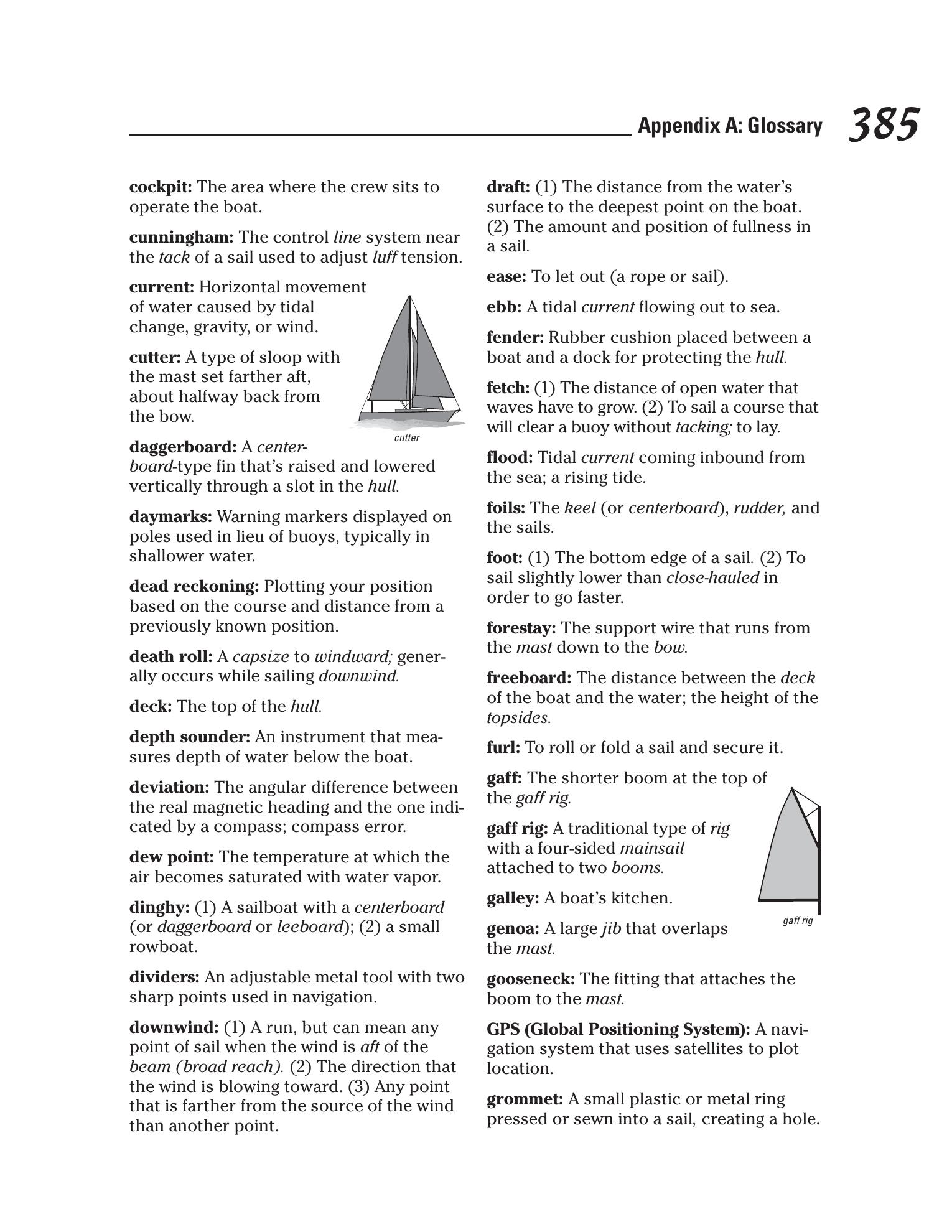 Sailing For Dummies — страница 403