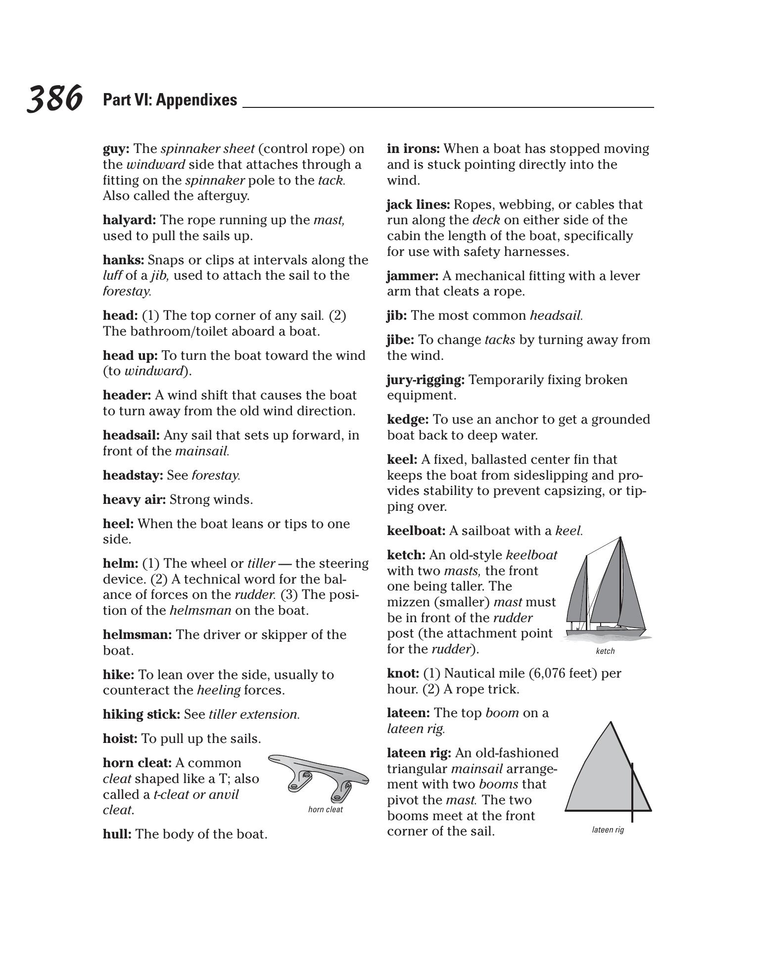 Sailing For Dummies — страница 404