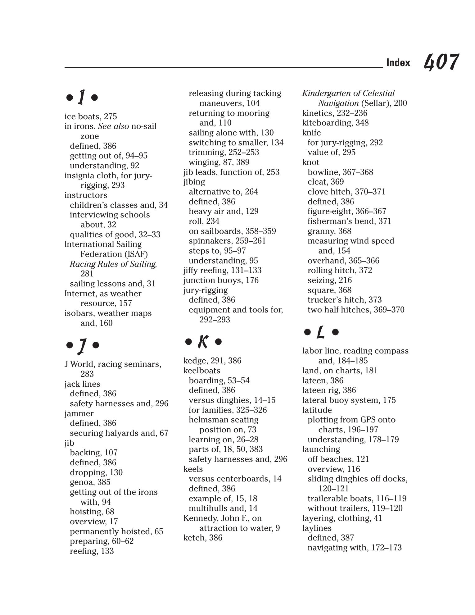 Sailing For Dummies — страница 425