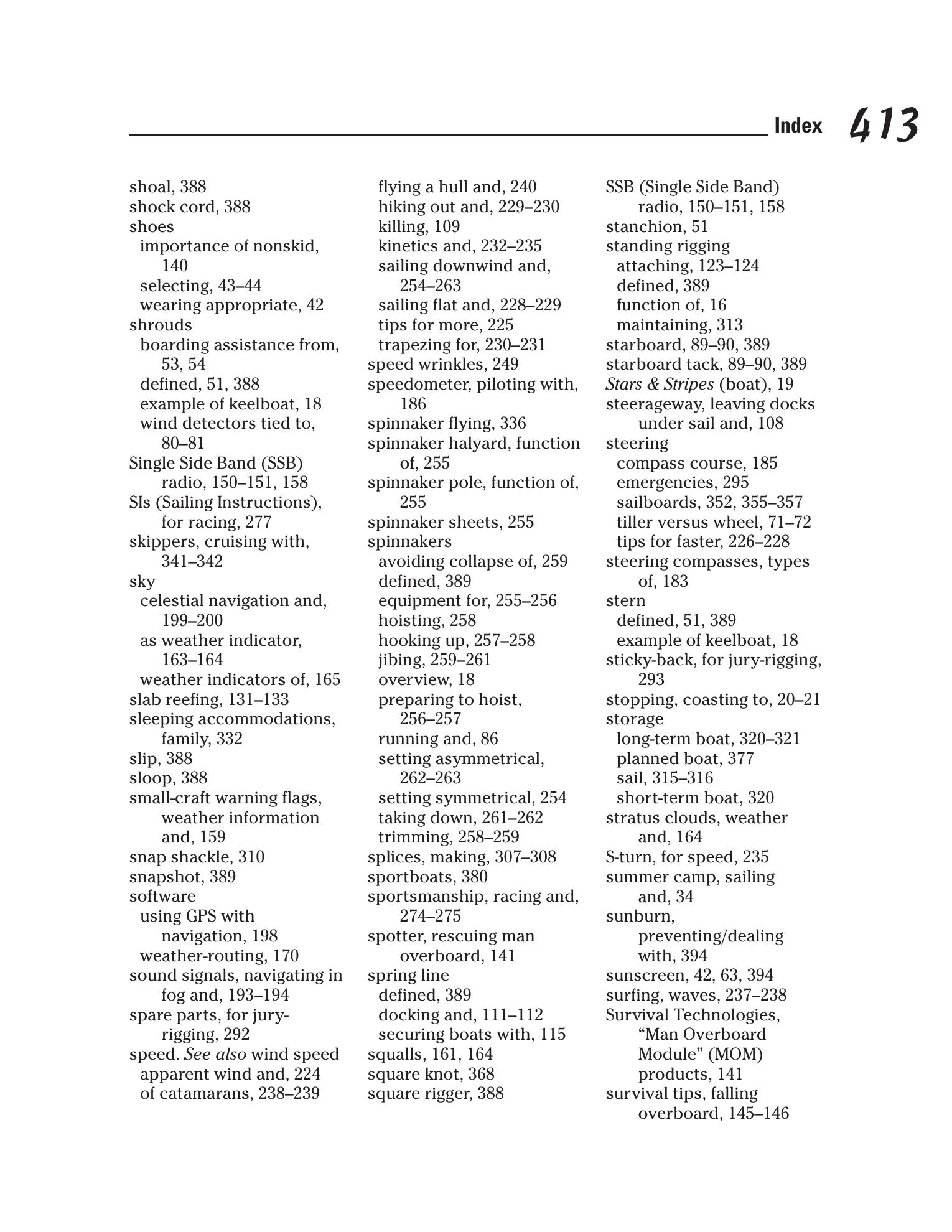 Sailing For Dummies — страница 431