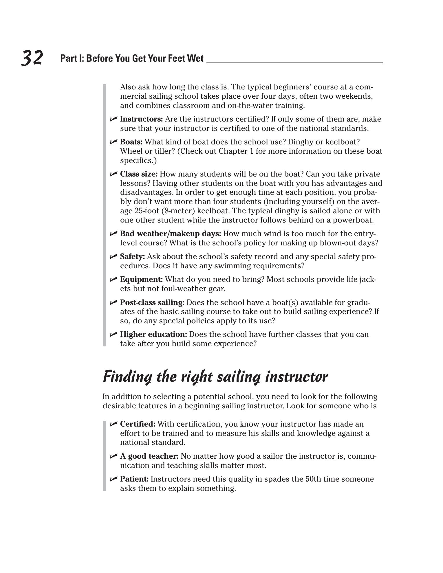 Sailing For Dummies — страница 50