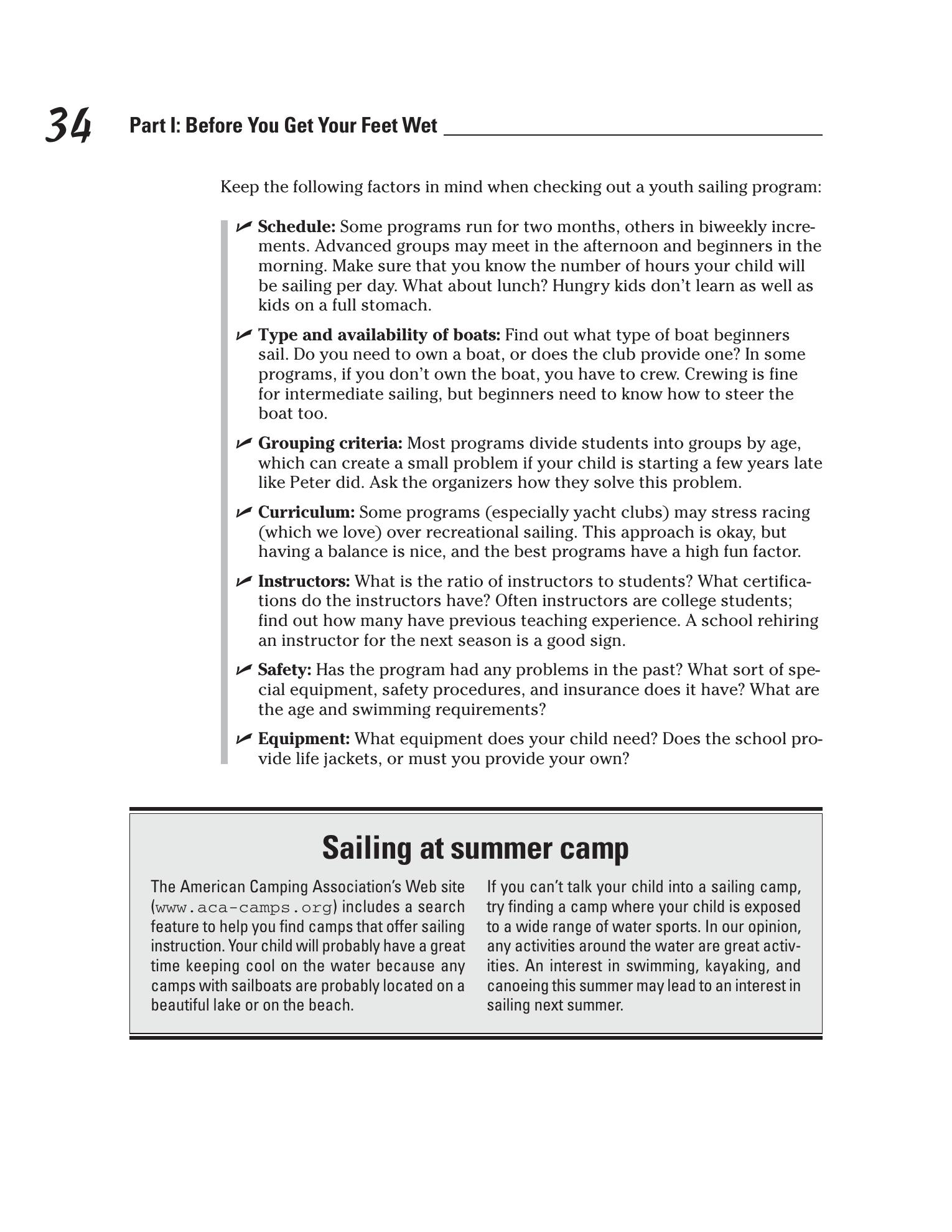 Sailing For Dummies — страница 52