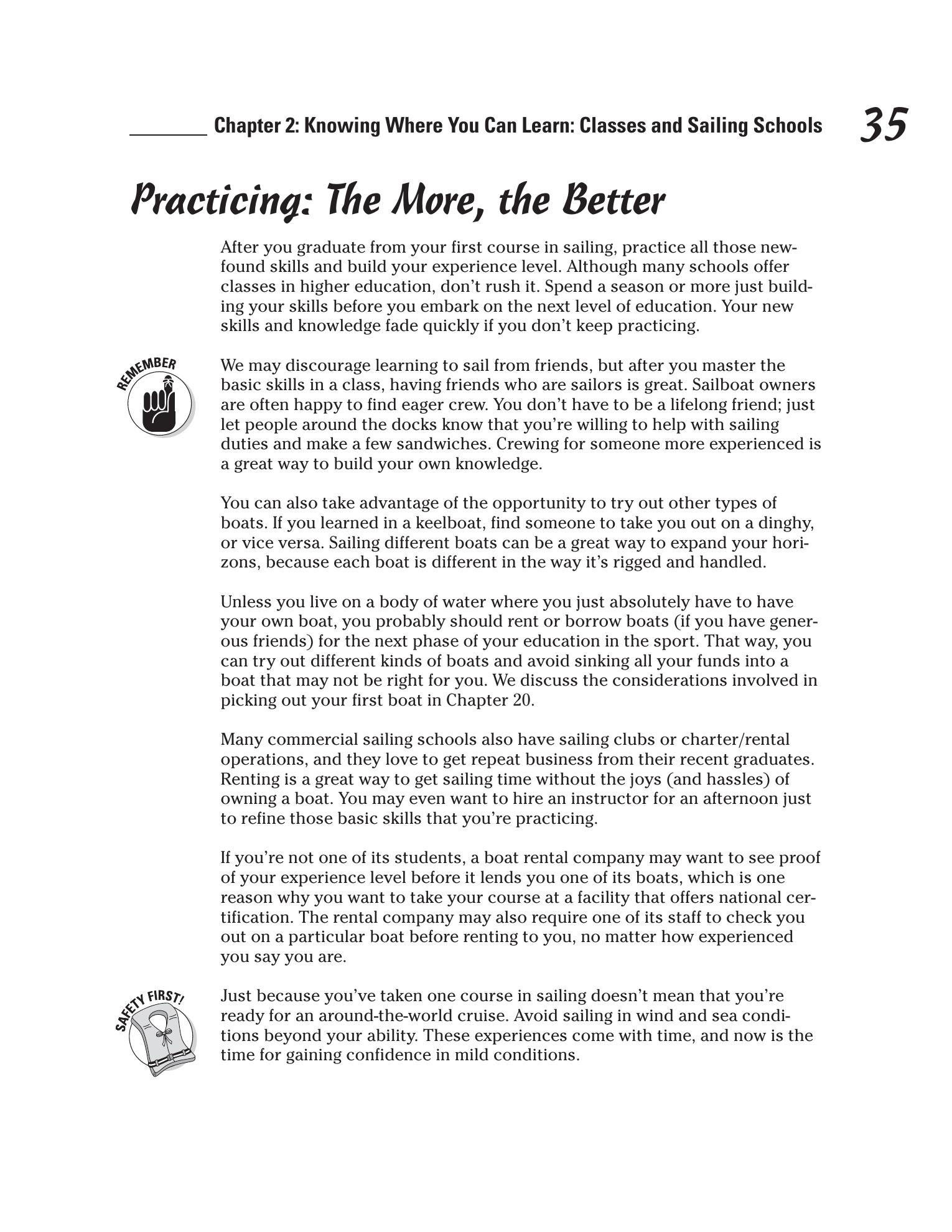 Sailing For Dummies — страница 53