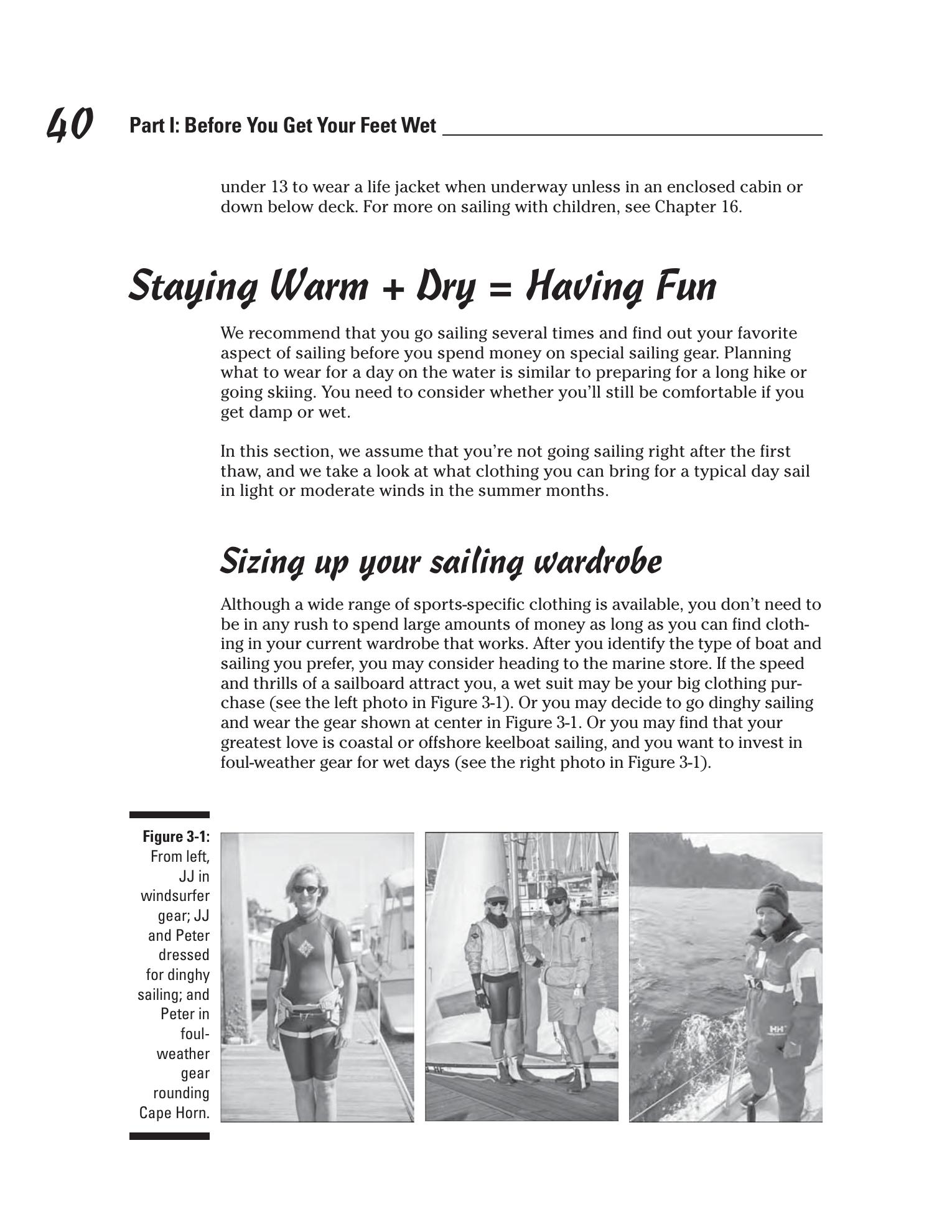 Sailing For Dummies — страница 58