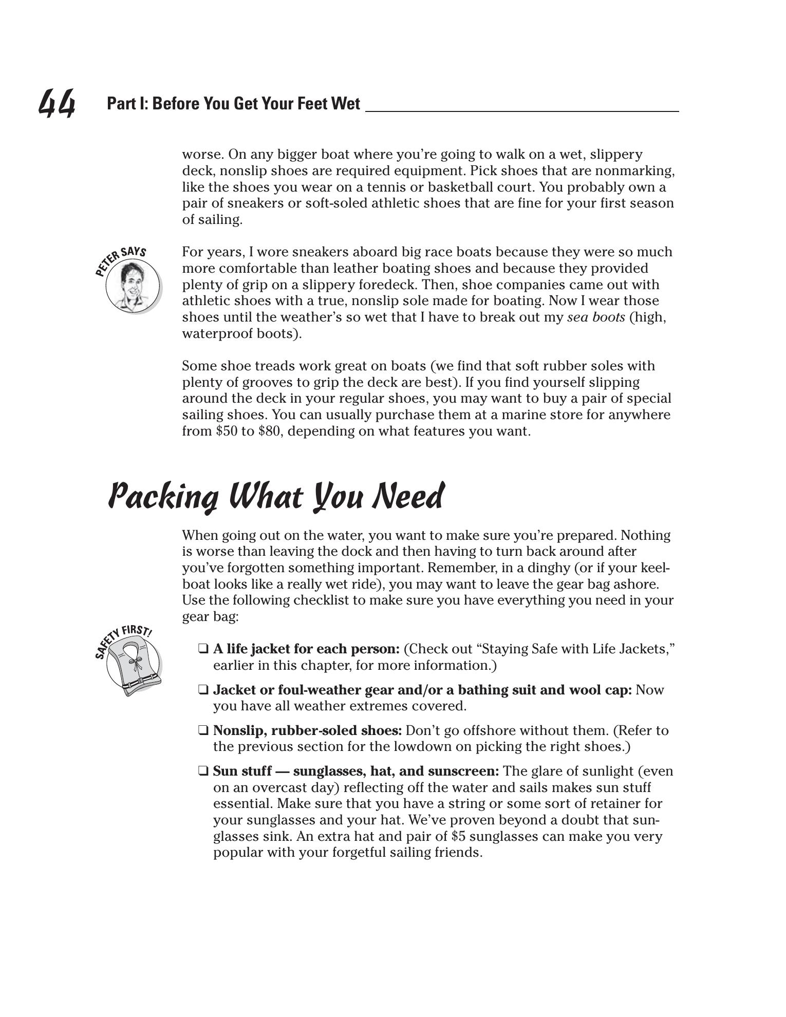 Sailing For Dummies — страница 62