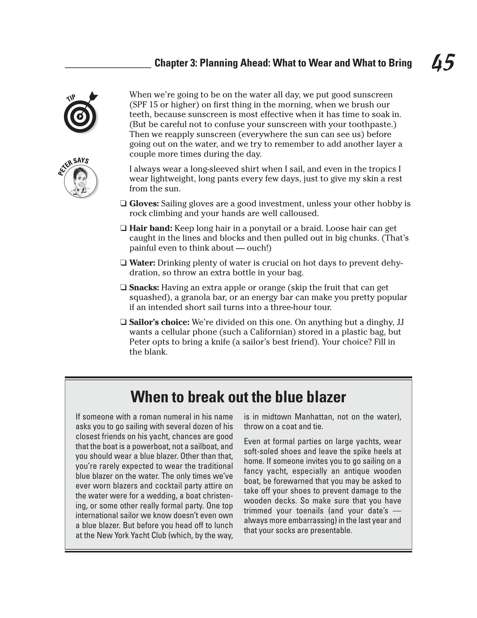 Sailing For Dummies — страница 63