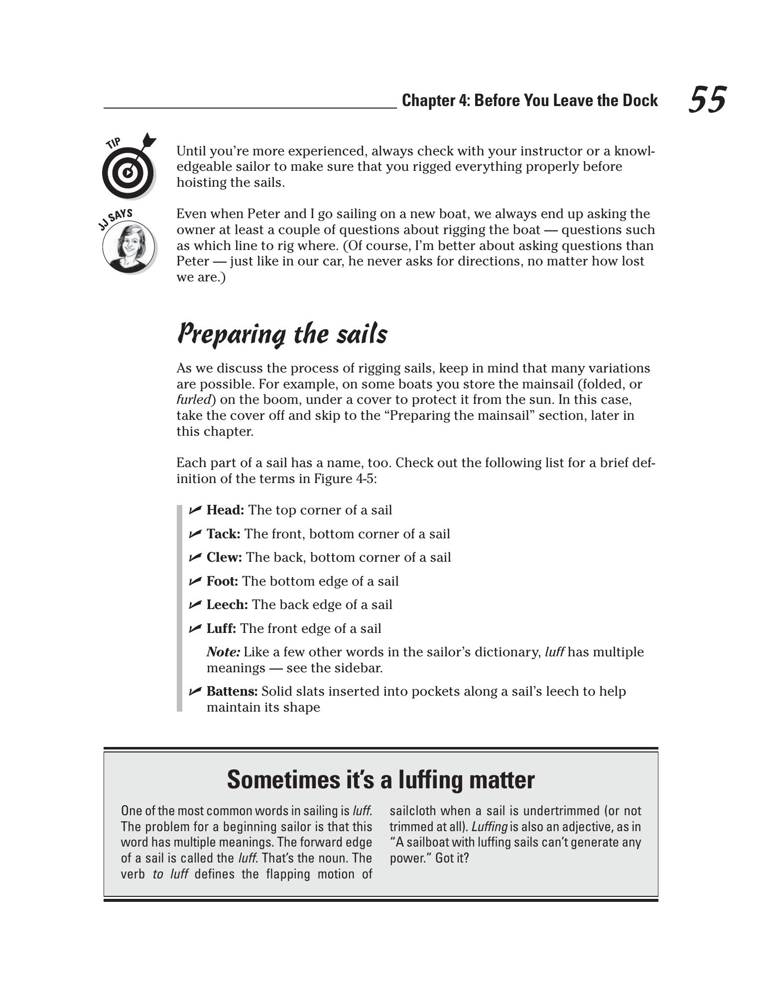 Sailing For Dummies — страница 73