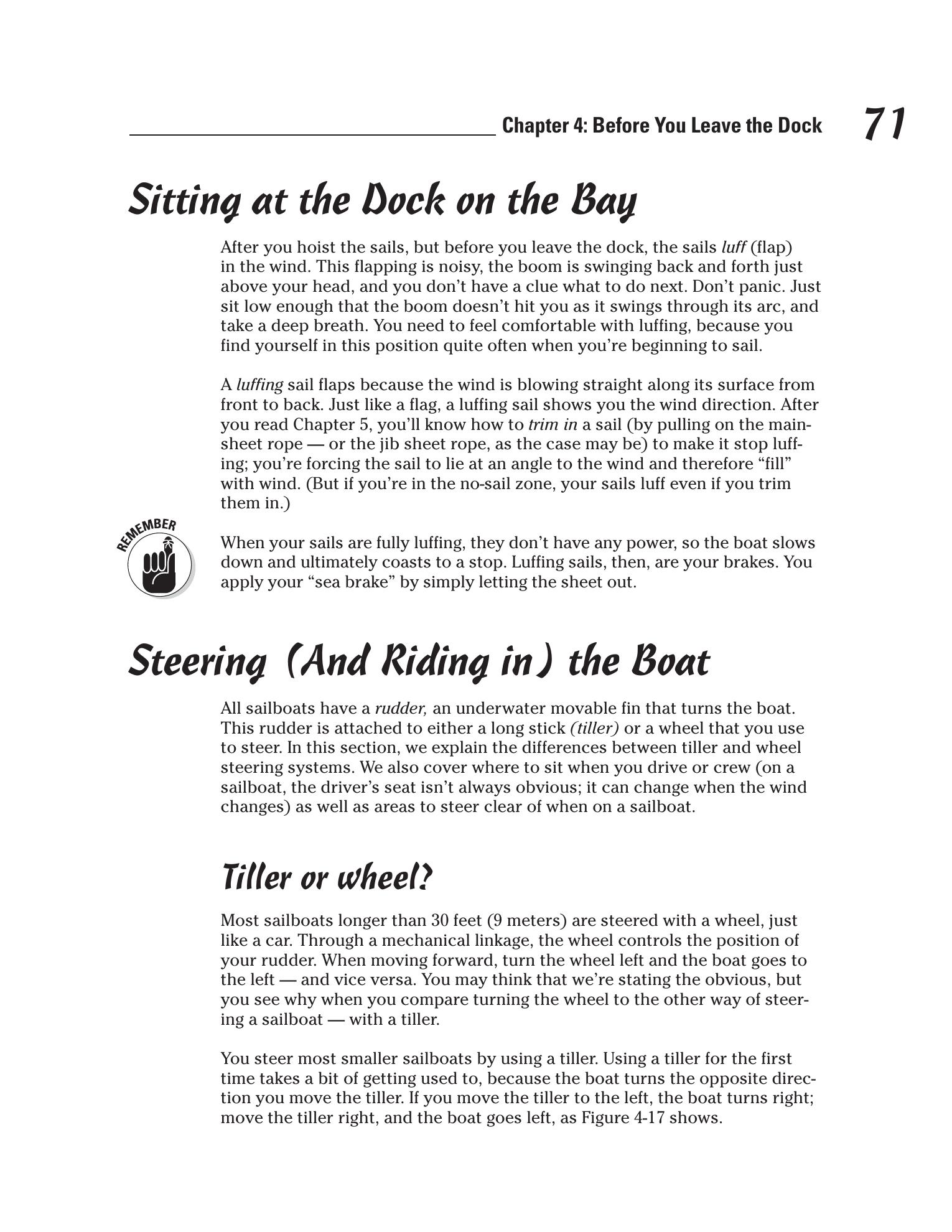 Sailing For Dummies — страница 89