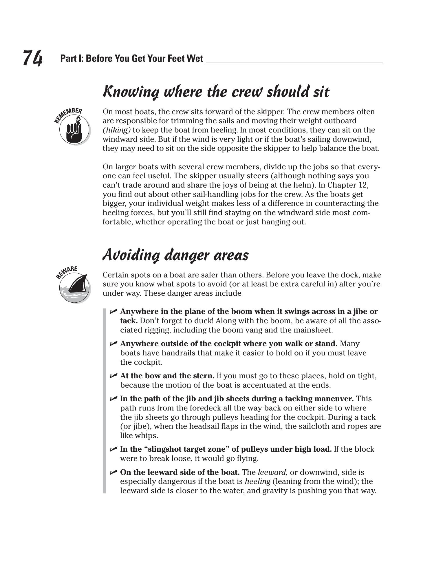 Sailing For Dummies — страница 92