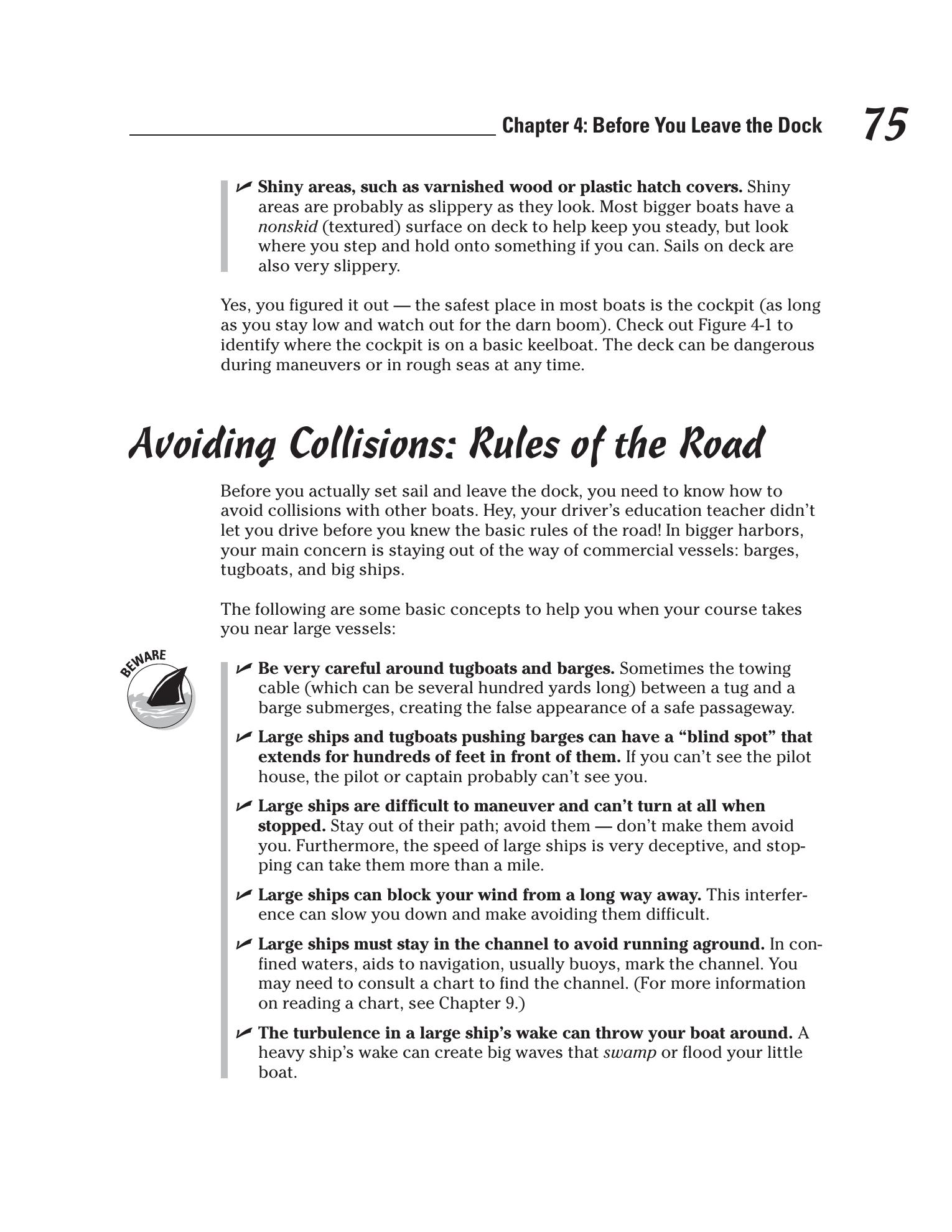 Sailing For Dummies — страница 93