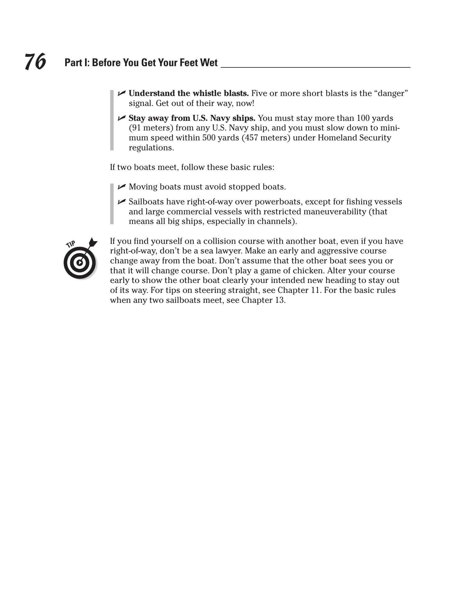 Sailing For Dummies — страница 94