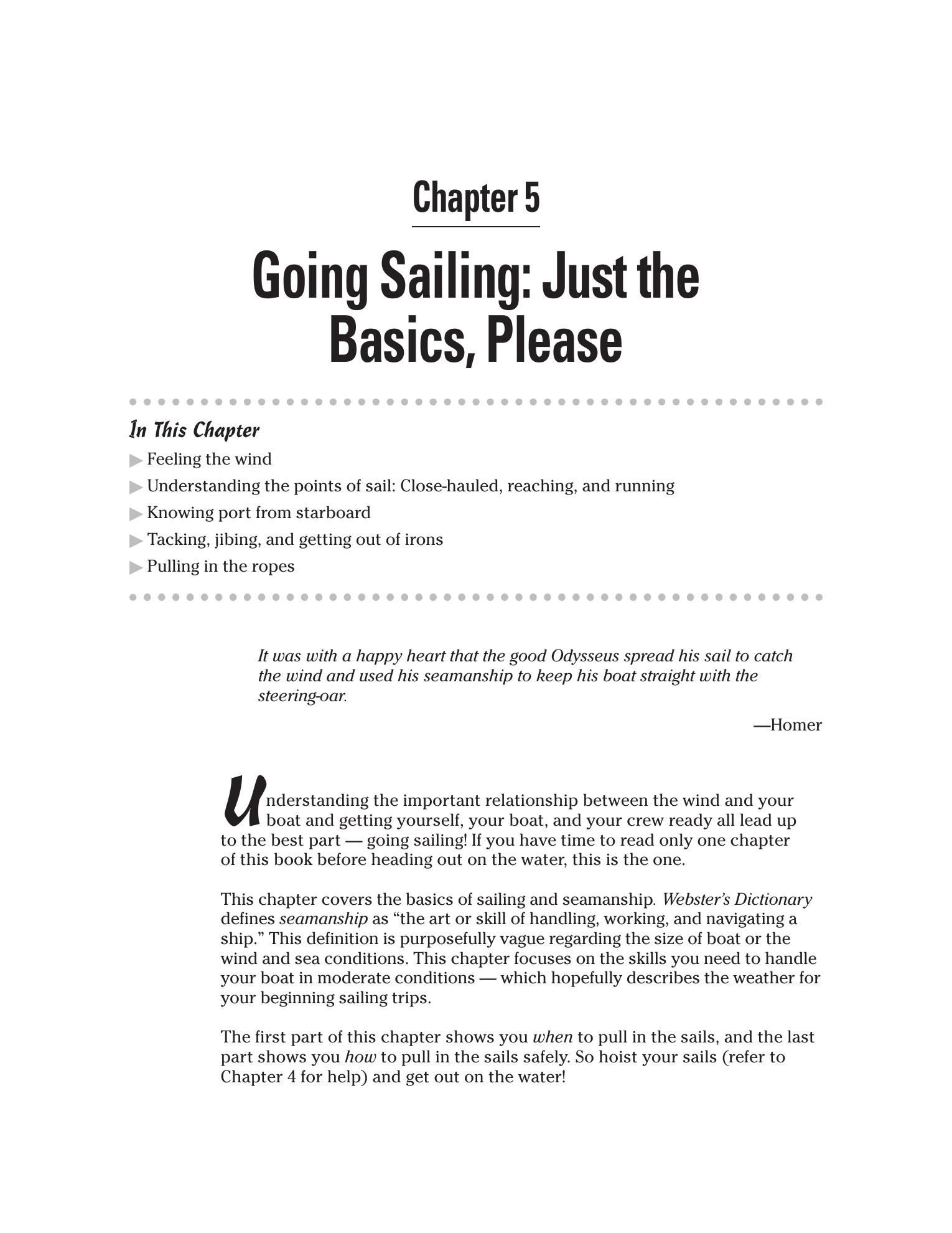 Sailing For Dummies — страница 97