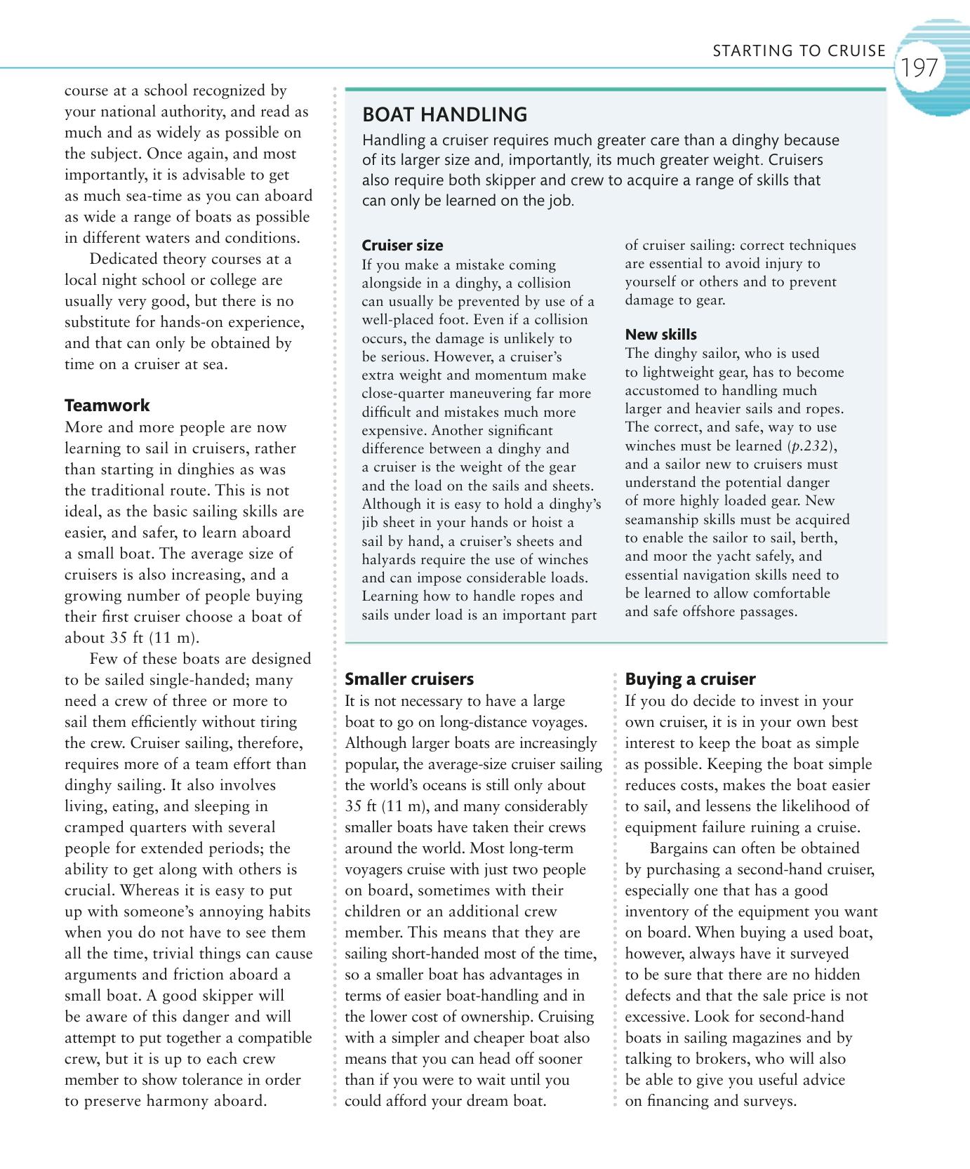 The Complete Sailing Manual — страница 199