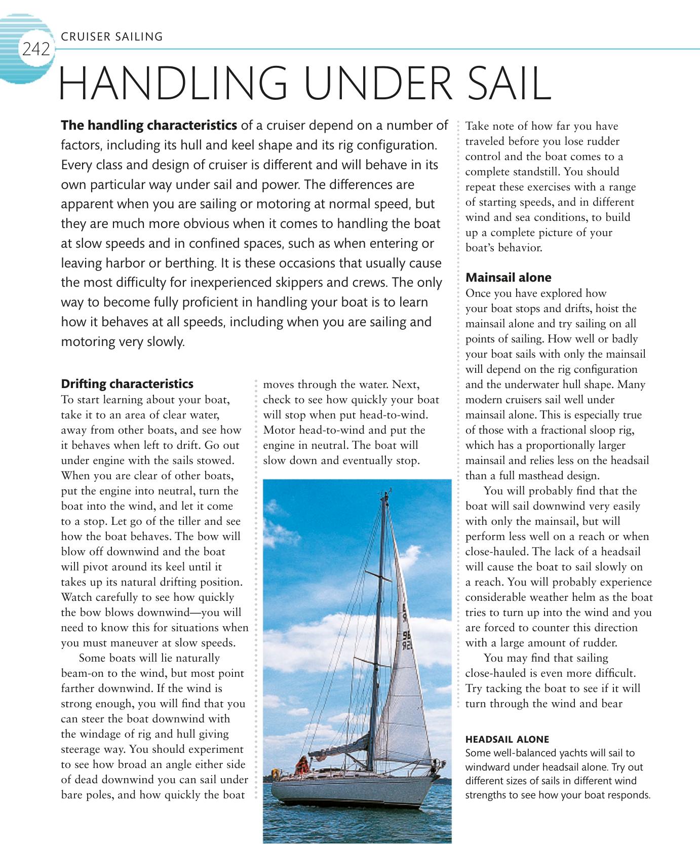The Complete Sailing Manual — страница 244