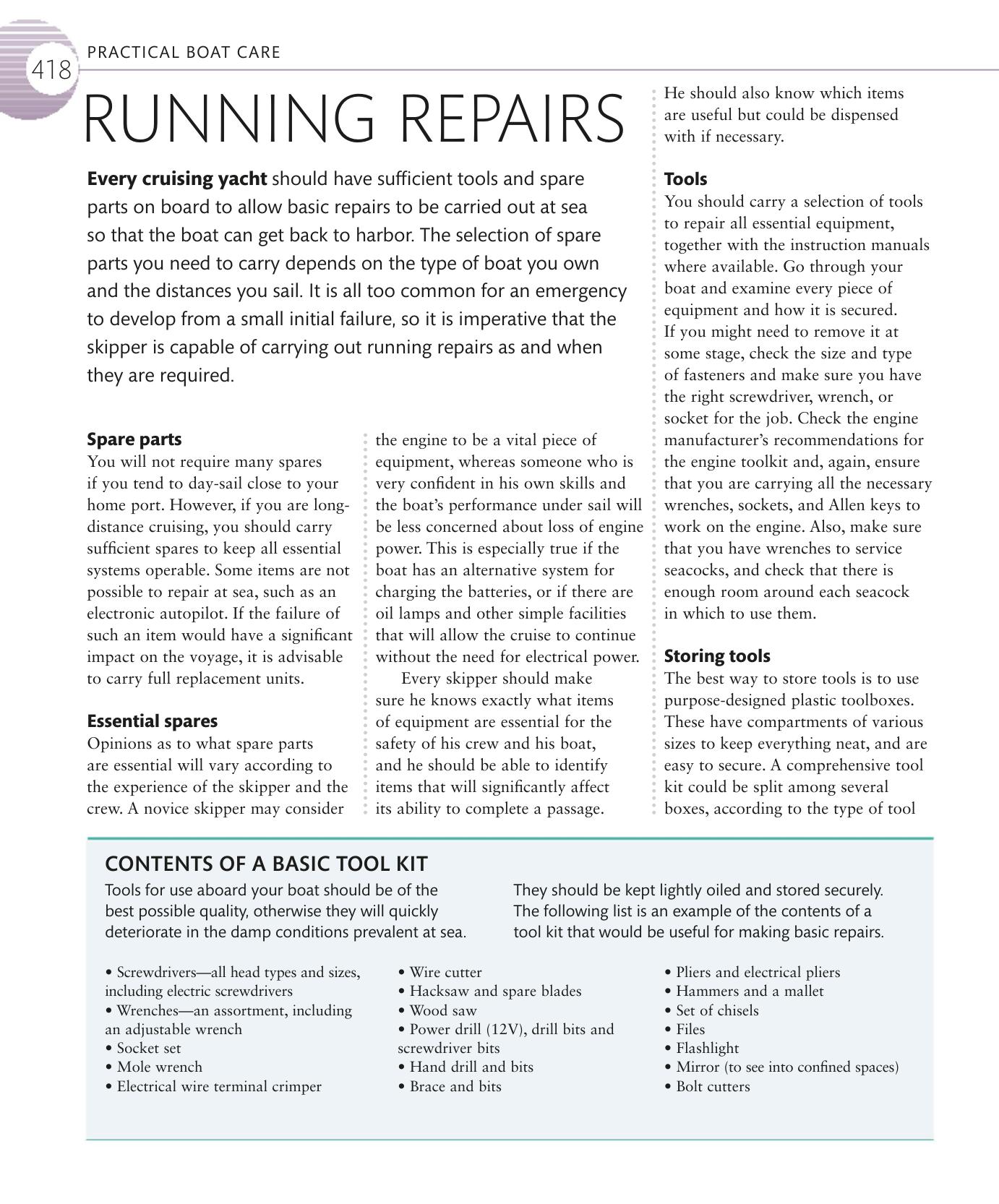 The Complete Sailing Manual — страница 420