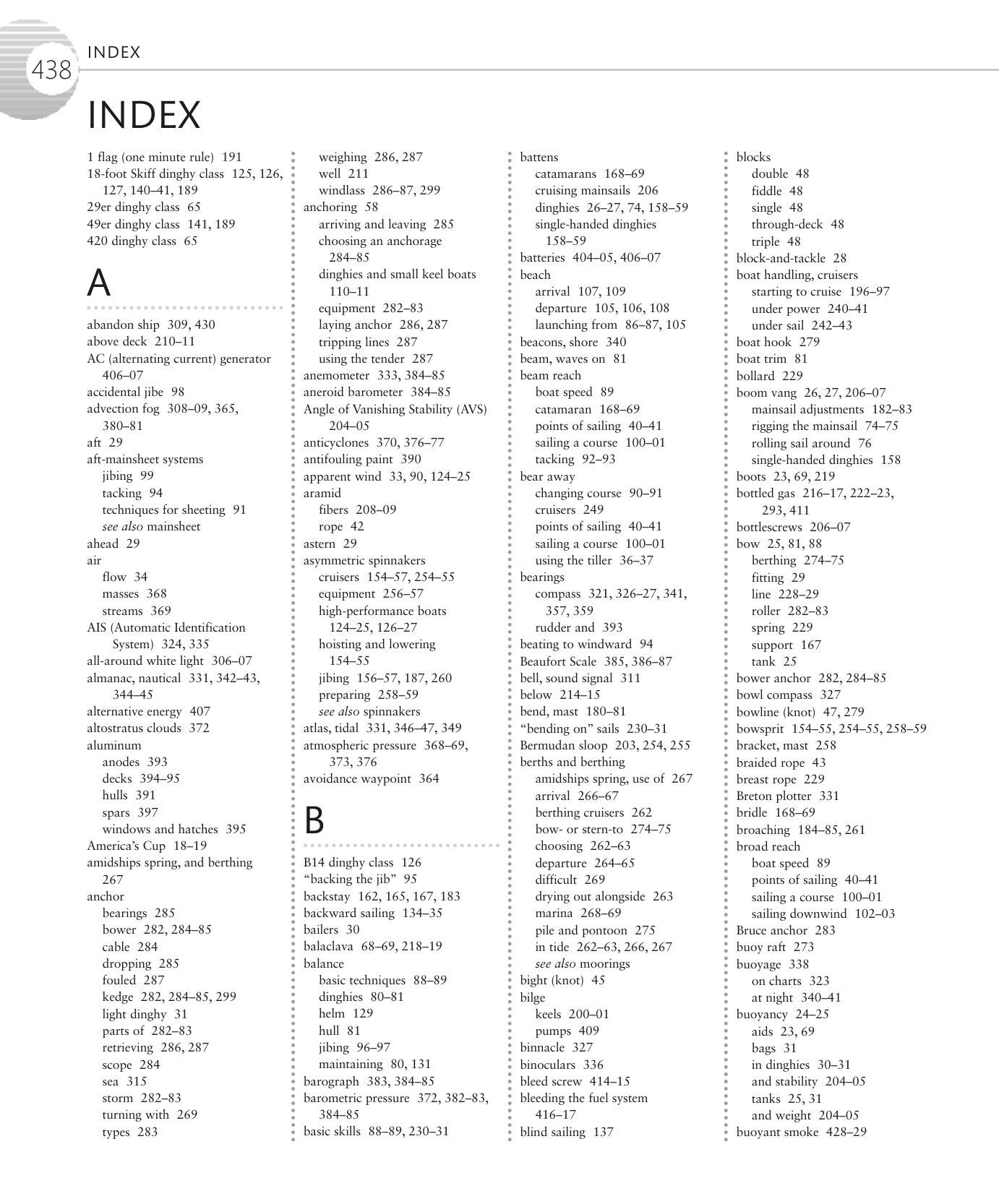 The Complete Sailing Manual — страница 440