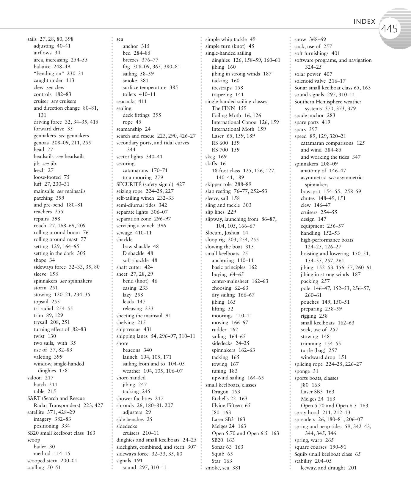 The Complete Sailing Manual — страница 447