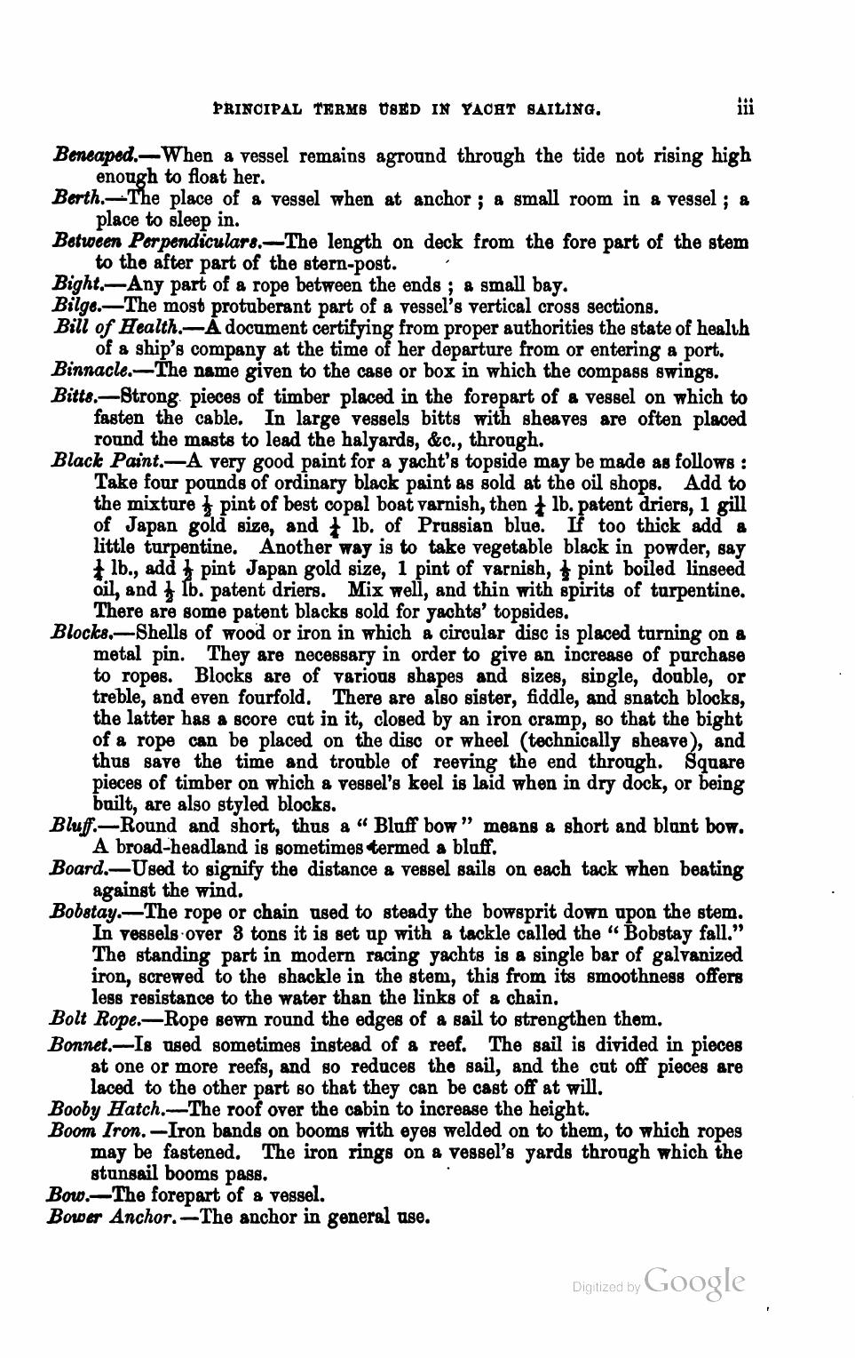 The Corinthian Yachtsman; or, Hints on Yachting — страница 103