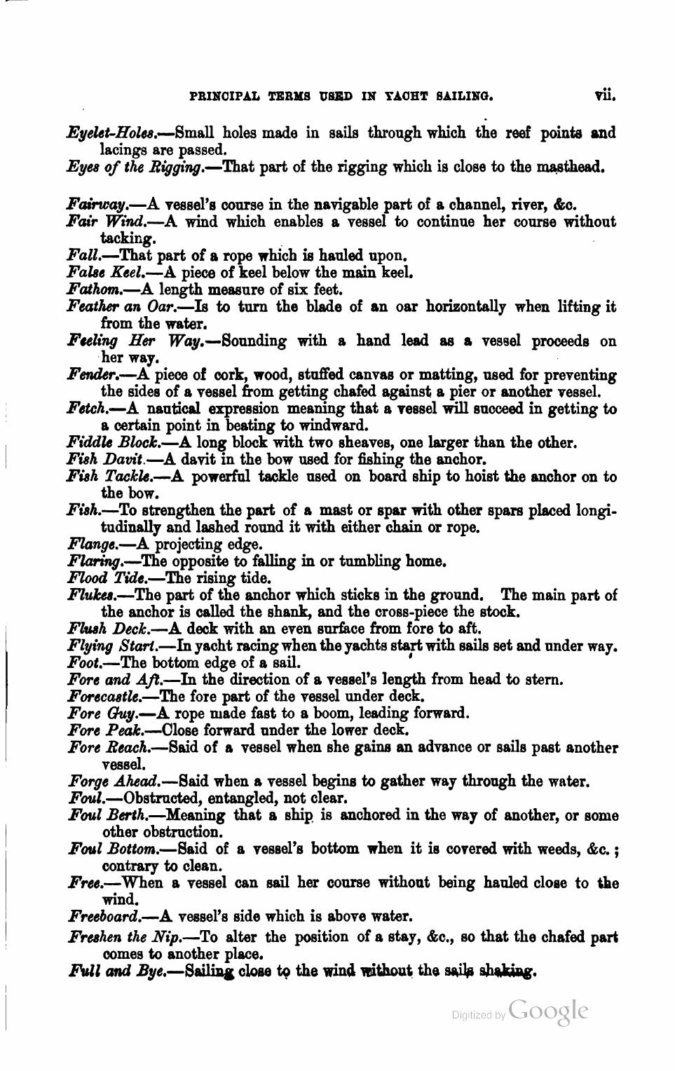 The Corinthian Yachtsman; or, Hints on Yachting — страница 107