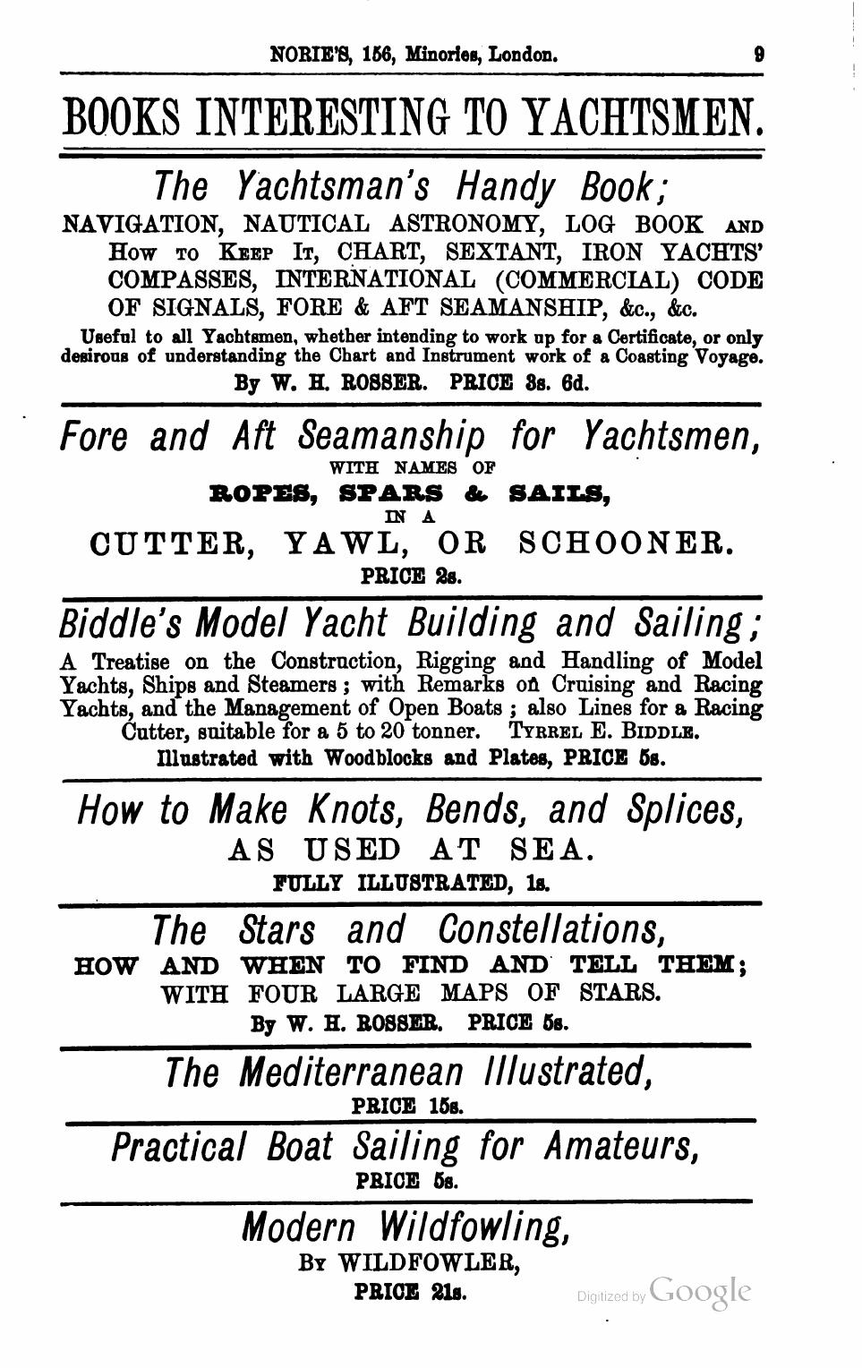 The Corinthian Yachtsman; or, Hints on Yachting — страница 125