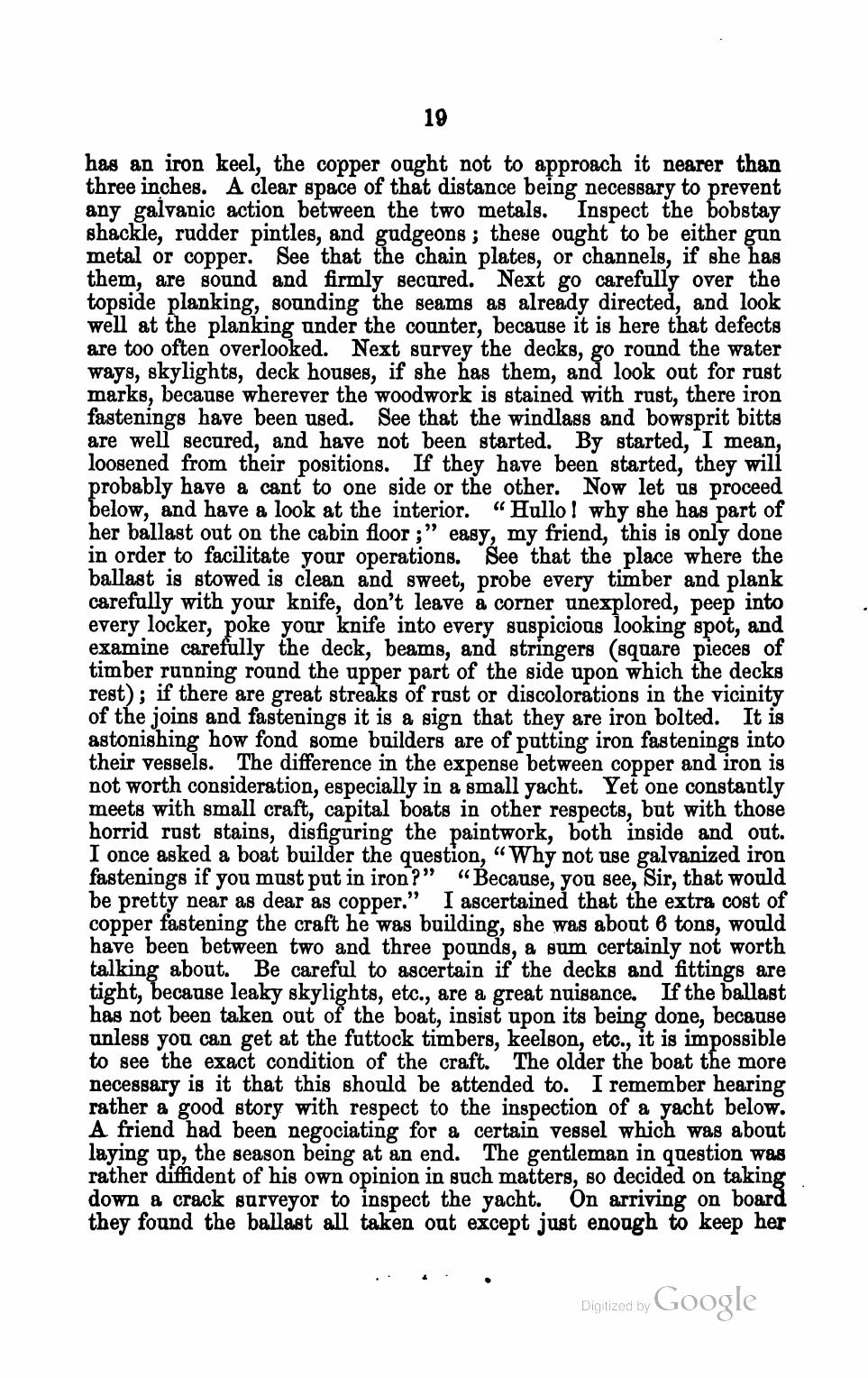 The Corinthian Yachtsman; or, Hints on Yachting — страница 31