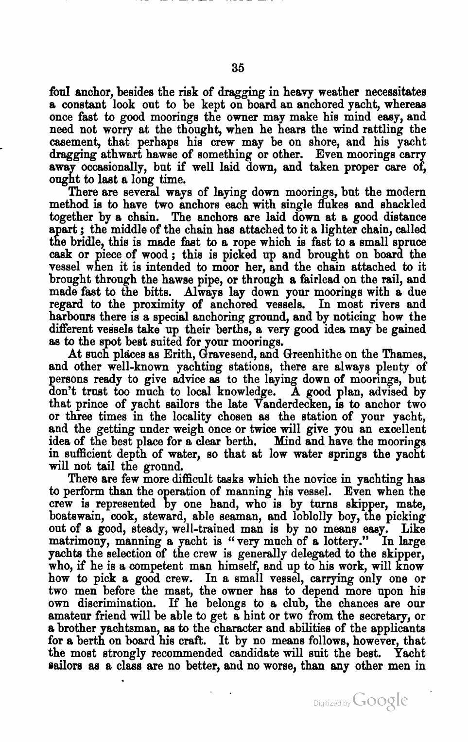 The Corinthian Yachtsman; or, Hints on Yachting — страница 47