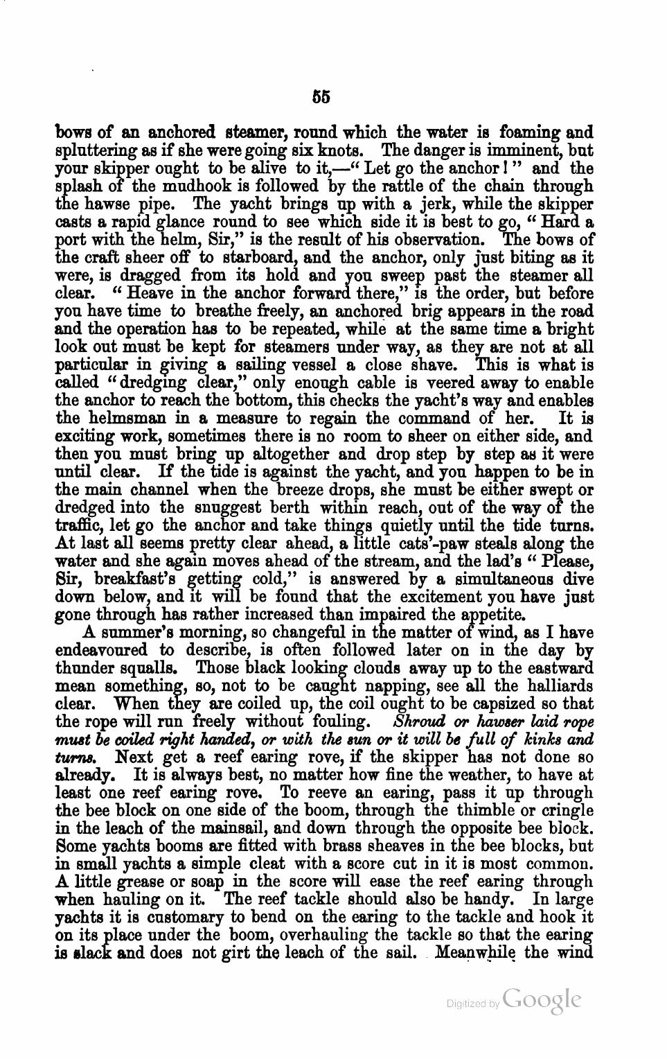 The Corinthian Yachtsman; or, Hints on Yachting — страница 67