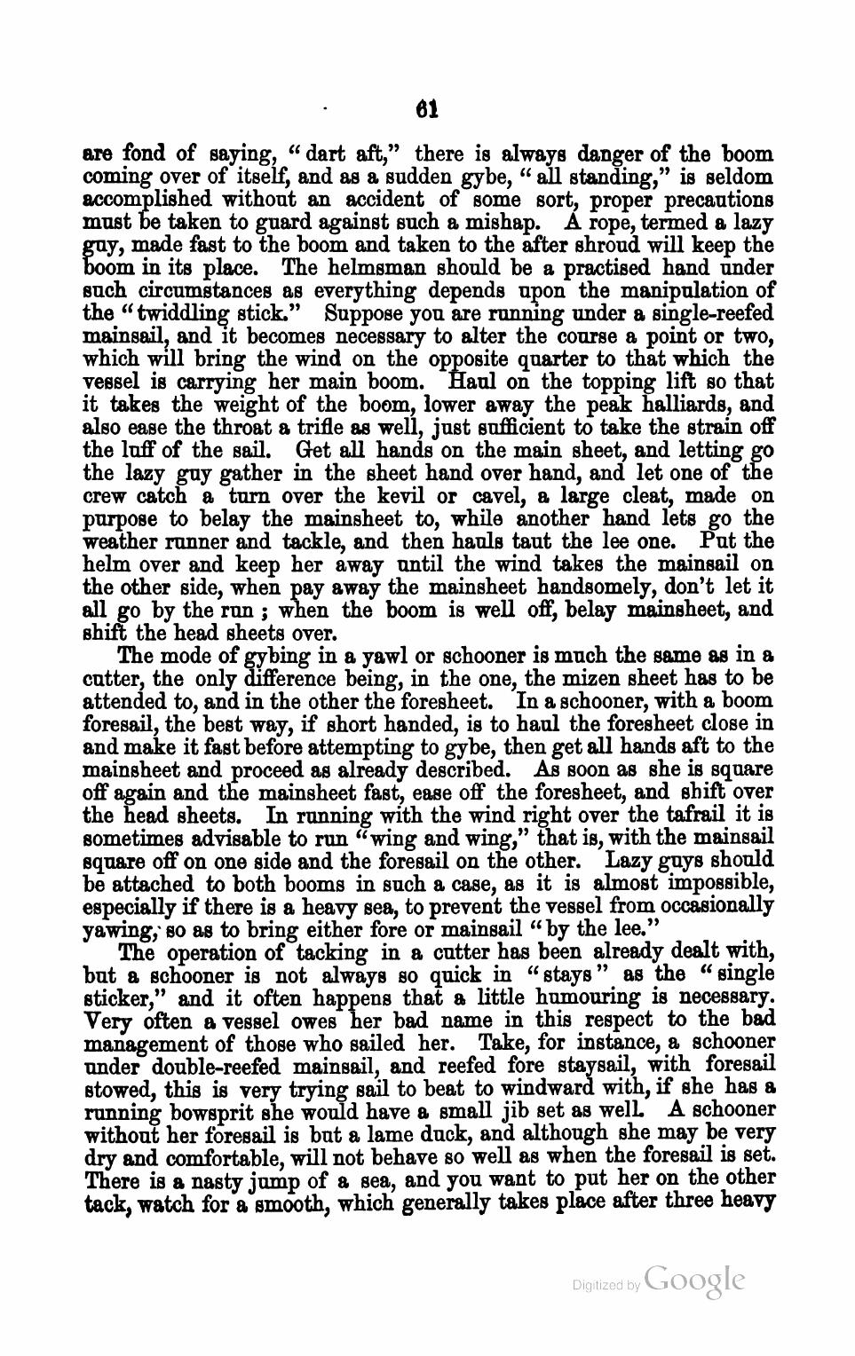 The Corinthian Yachtsman; or, Hints on Yachting — страница 73