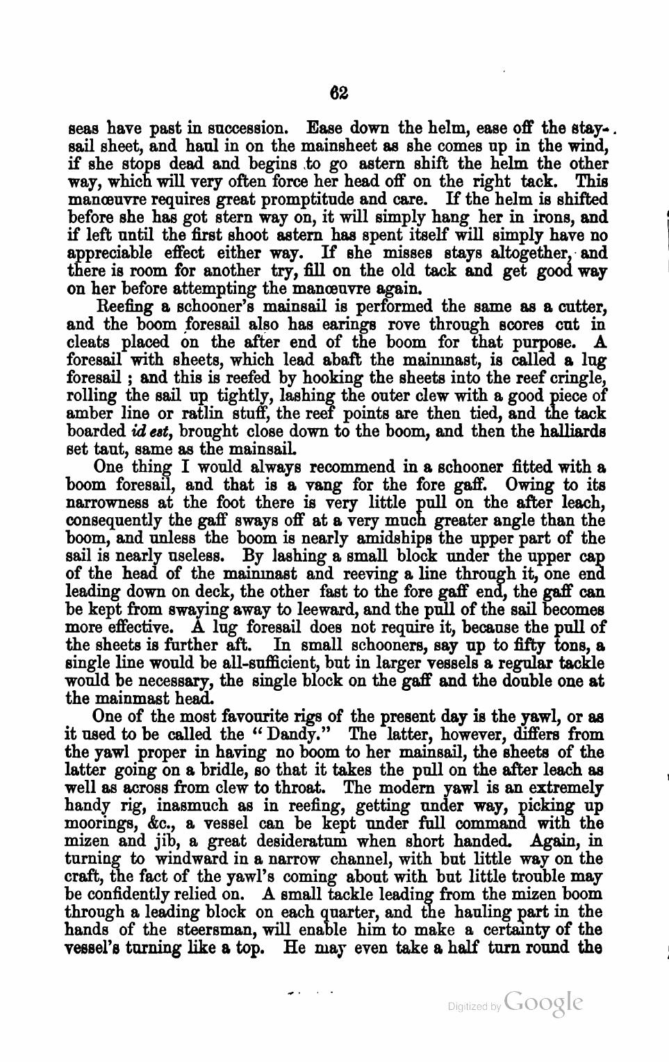 The Corinthian Yachtsman; or, Hints on Yachting — страница 74