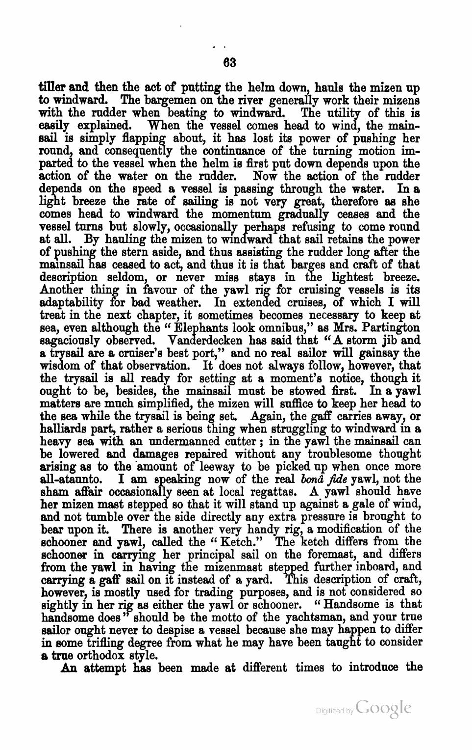 The Corinthian Yachtsman; or, Hints on Yachting — страница 75