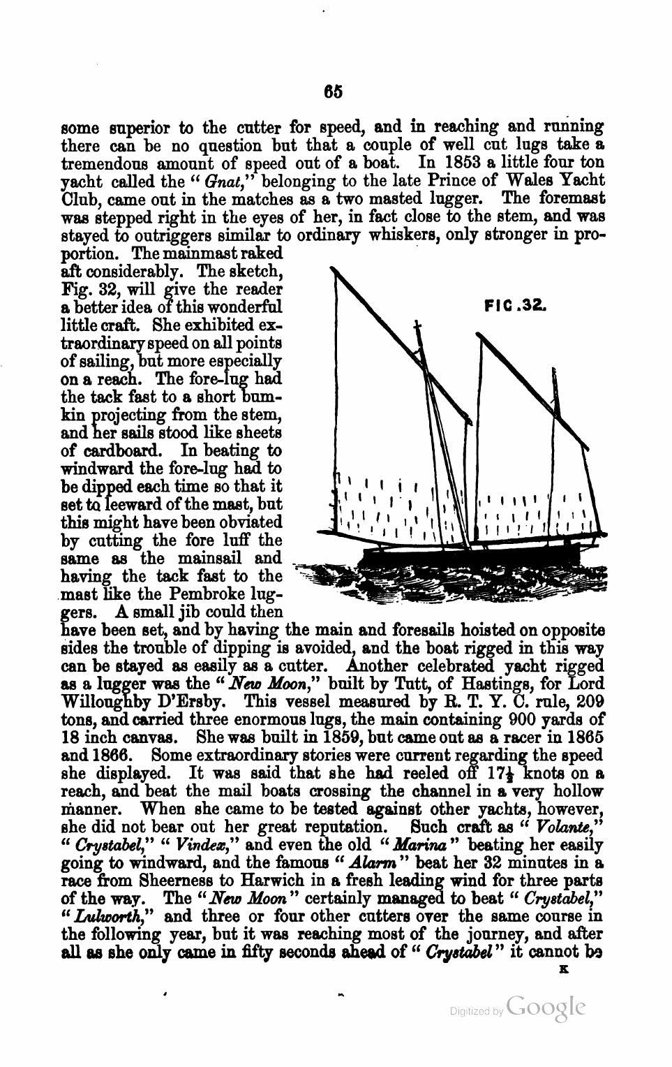 The Corinthian Yachtsman; or, Hints on Yachting — страница 77