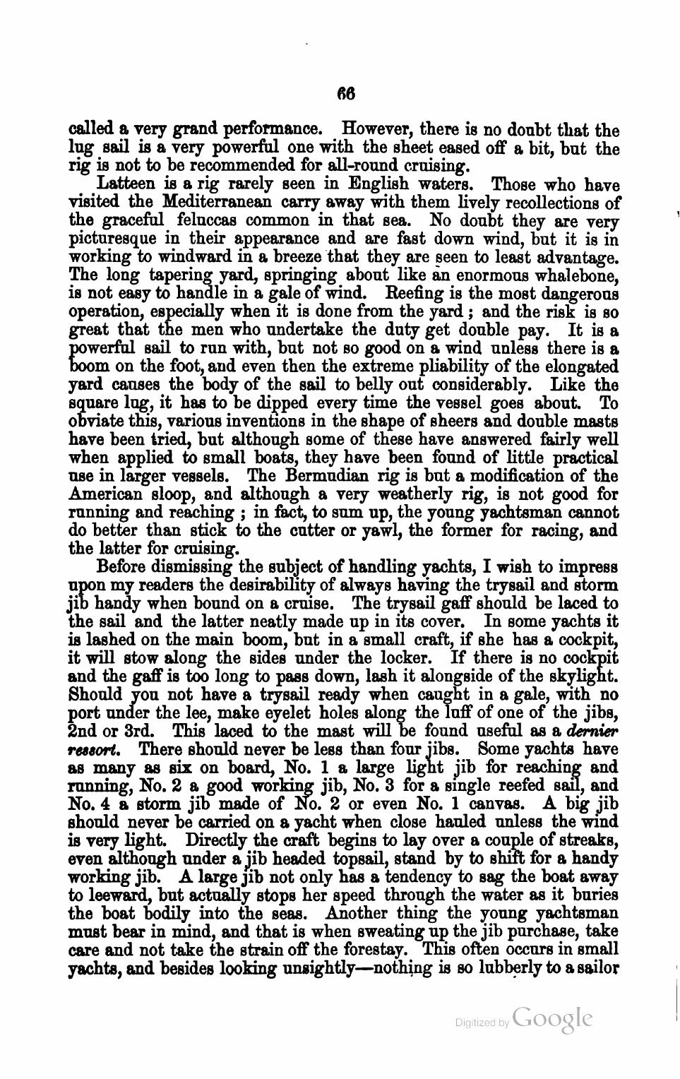 The Corinthian Yachtsman; or, Hints on Yachting — страница 78