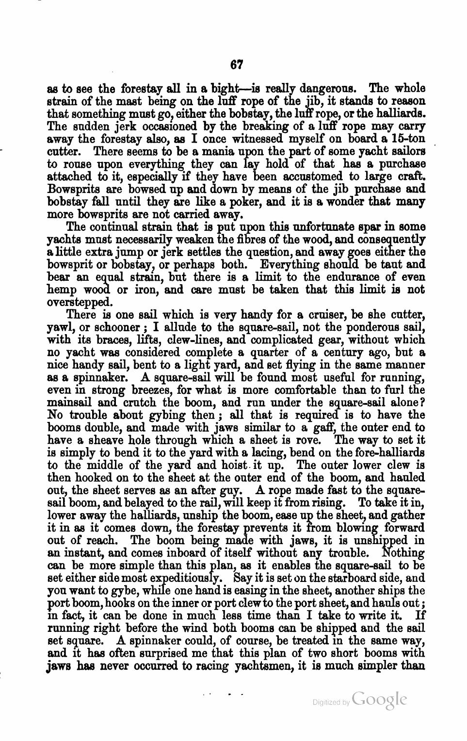 The Corinthian Yachtsman; or, Hints on Yachting — страница 79