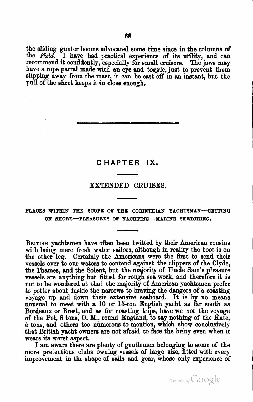 The Corinthian Yachtsman; or, Hints on Yachting — страница 80