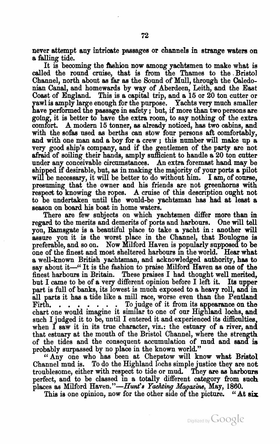 The Corinthian Yachtsman; or, Hints on Yachting — страница 84