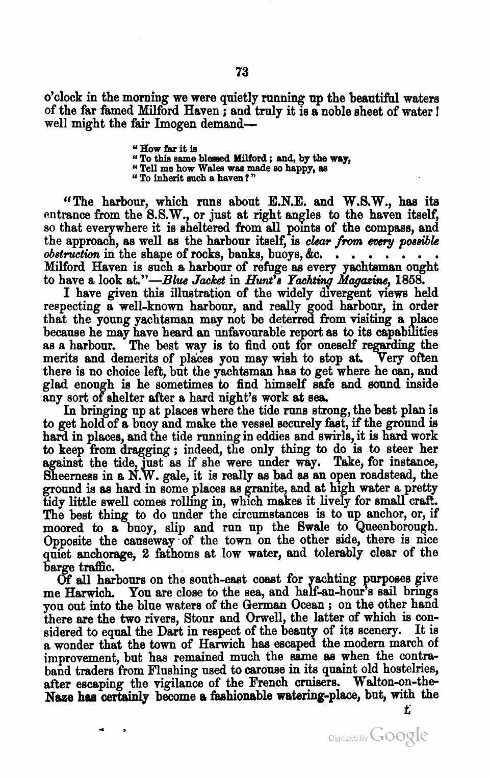 The Corinthian Yachtsman; or, Hints on Yachting — страница 85