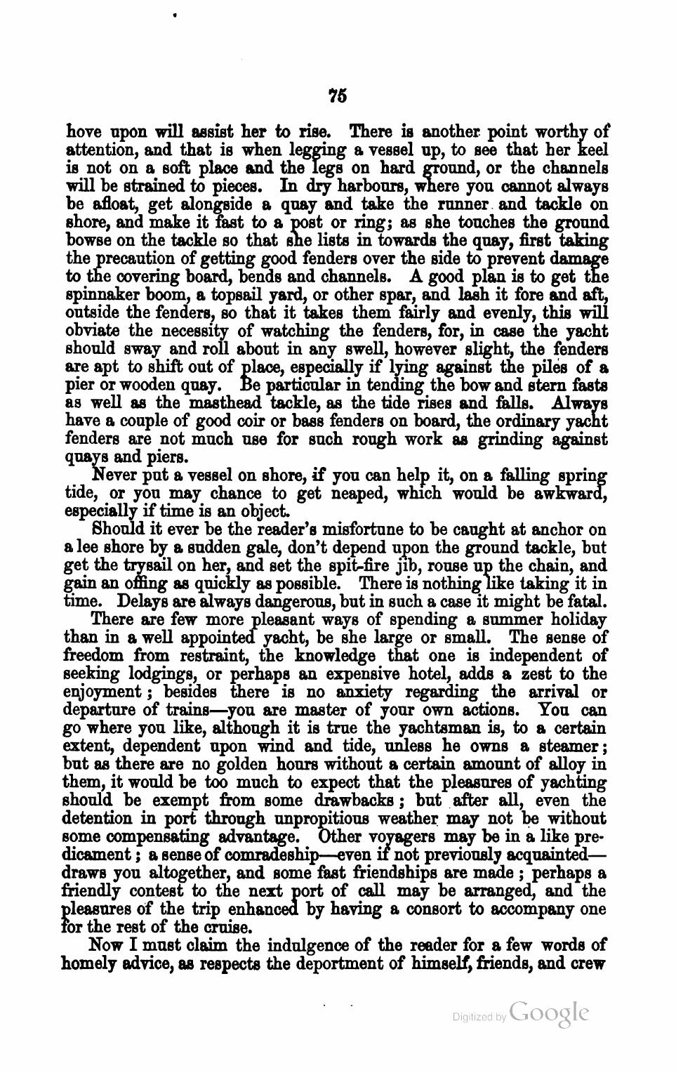 The Corinthian Yachtsman; or, Hints on Yachting — страница 87