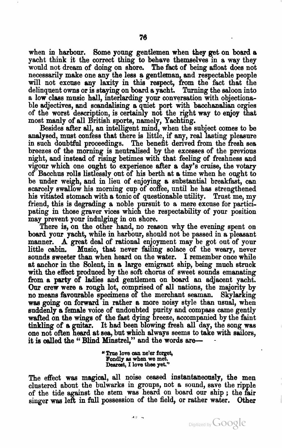 The Corinthian Yachtsman; or, Hints on Yachting — страница 88