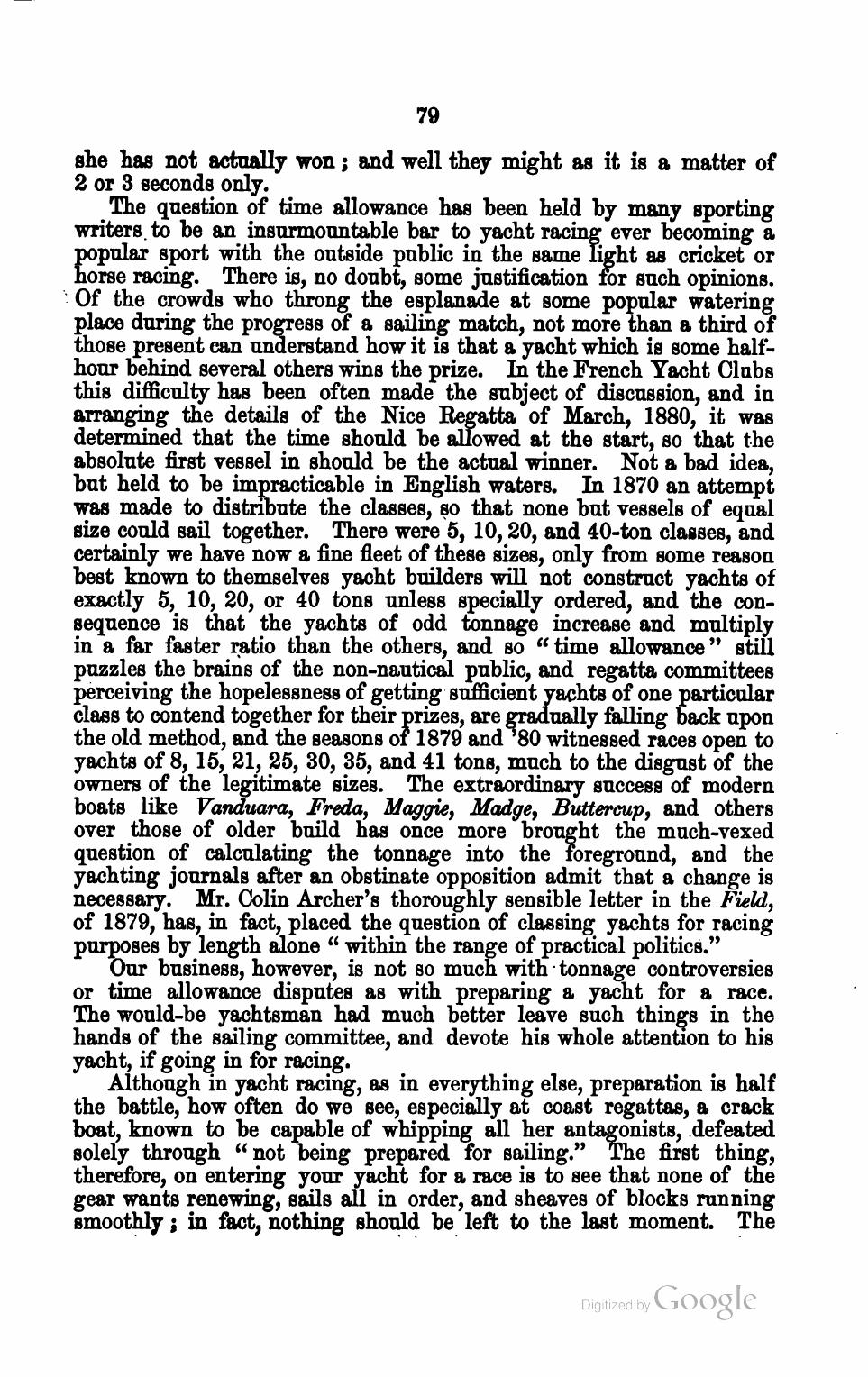 The Corinthian Yachtsman; or, Hints on Yachting — страница 91